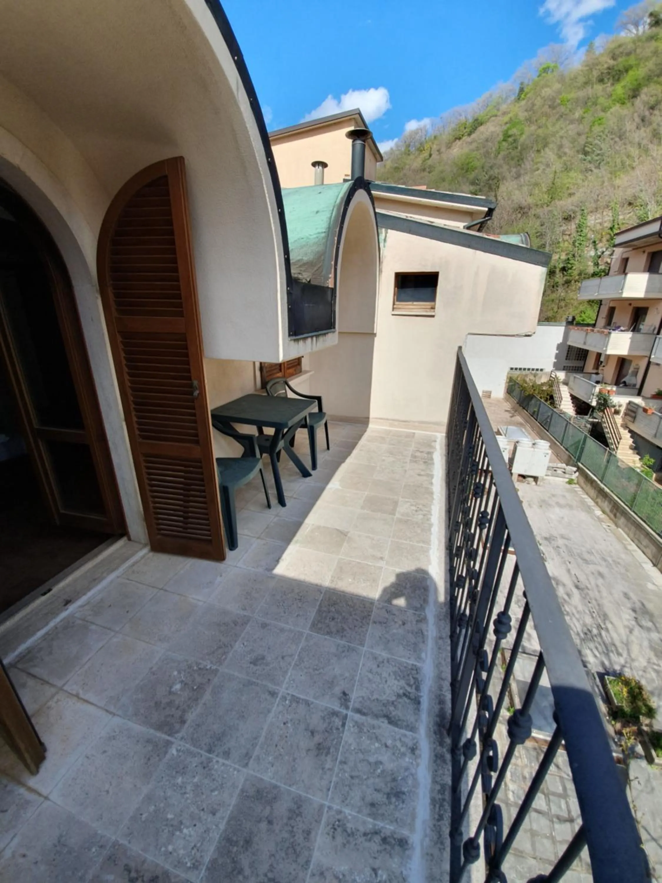 Balcony/Terrace in Albergo Ristorante Terme