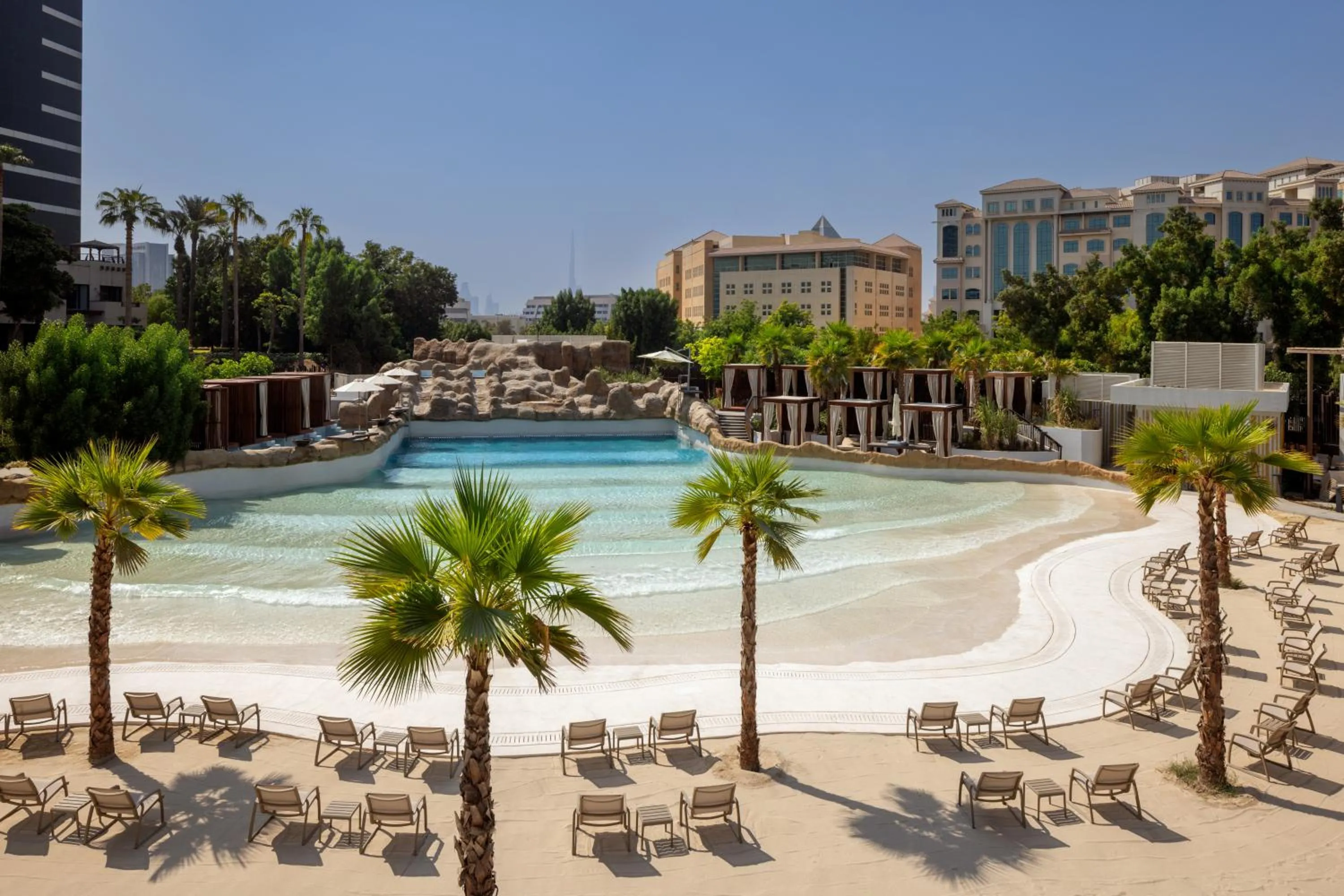 Beach in Grand Hyatt Dubai