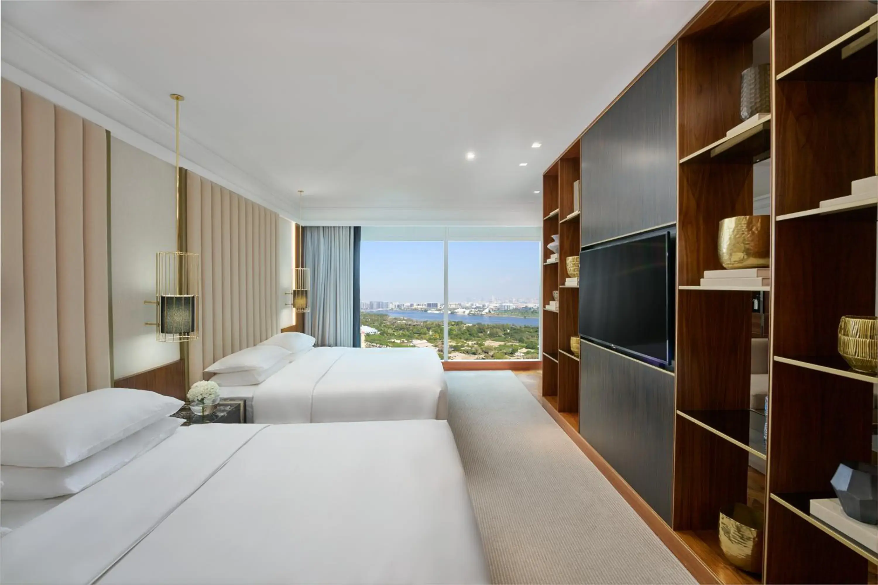 Bed in Grand Hyatt Dubai Resort & Waterpark Bed in Grand Hyatt Dubai Resort & Waterpark