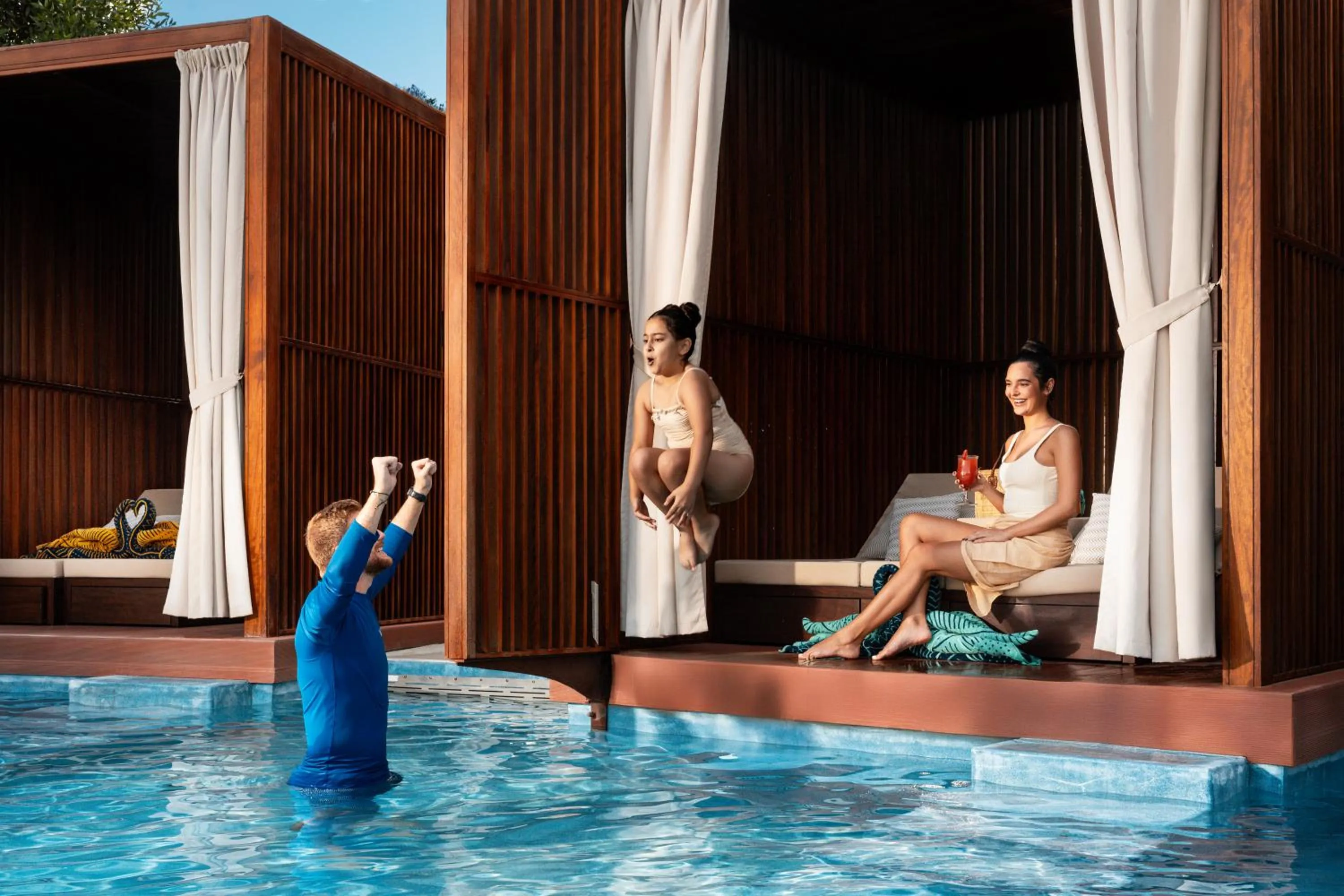 Aqua park in Grand Hyatt Dubai Resort & Waterpark