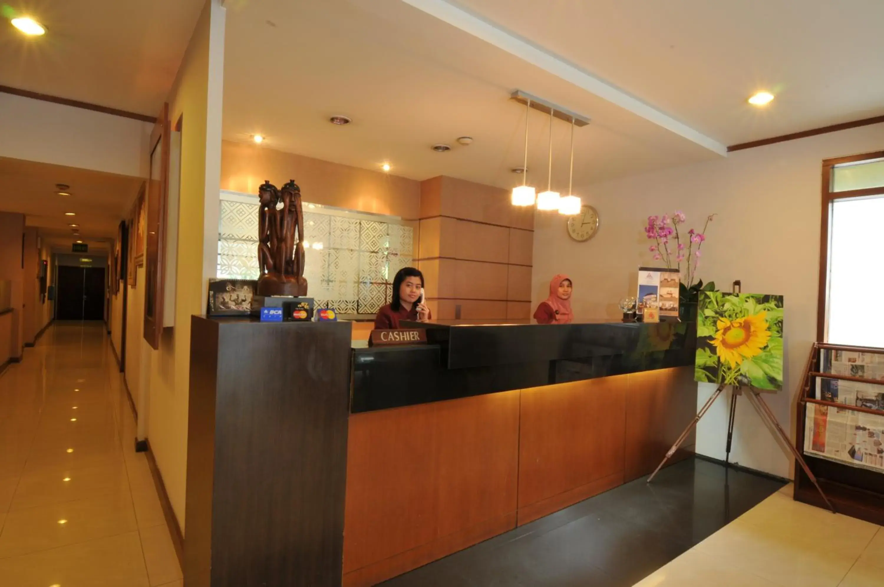 Lobby or reception in Cipta Hotel Wahid Hasyim Lobby or reception in Cipta Hotel Wahid Hasyim