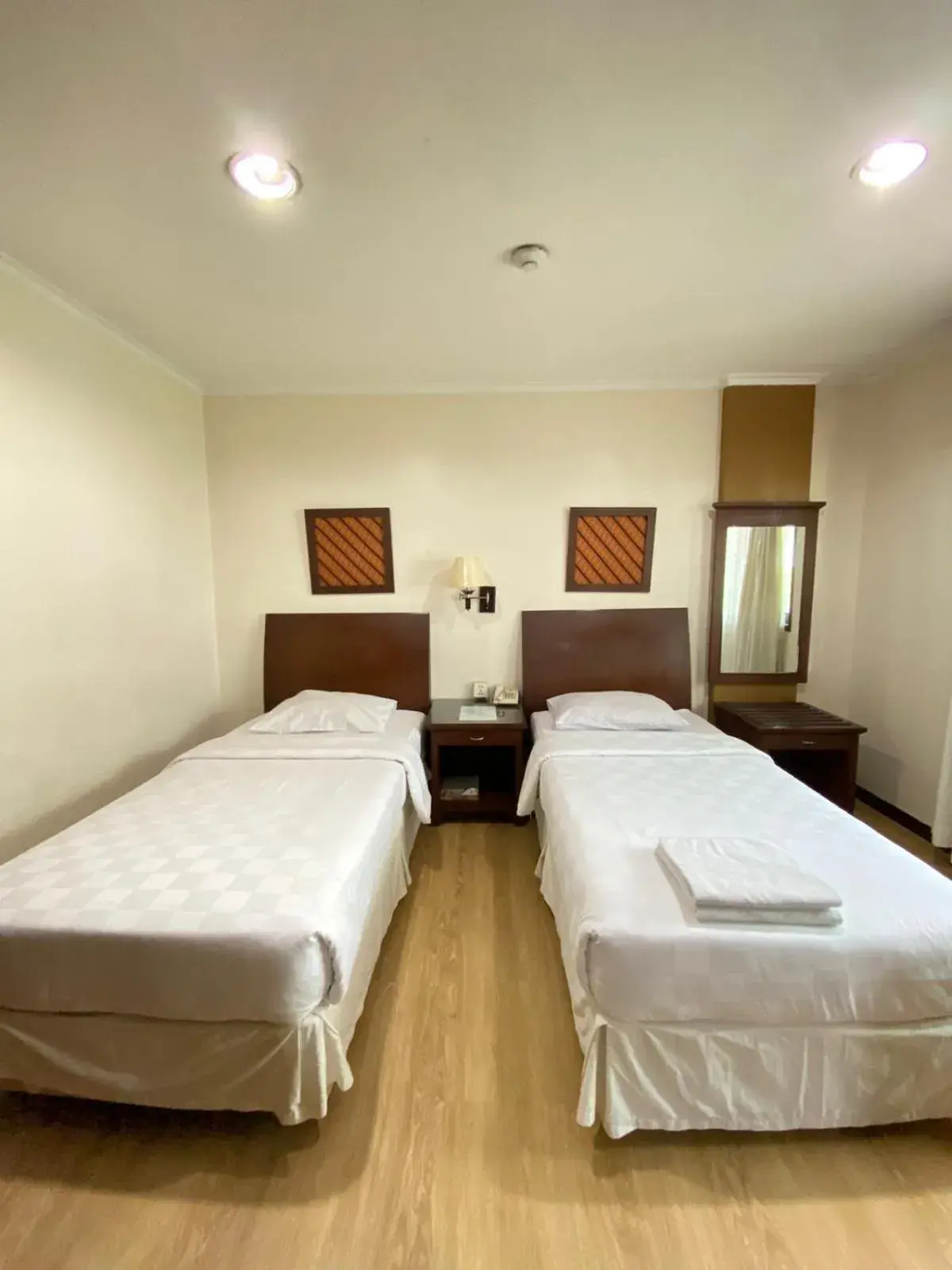 Bed in Cipta Hotel Wahid Hasyim Bed in Cipta Hotel Wahid Hasyim