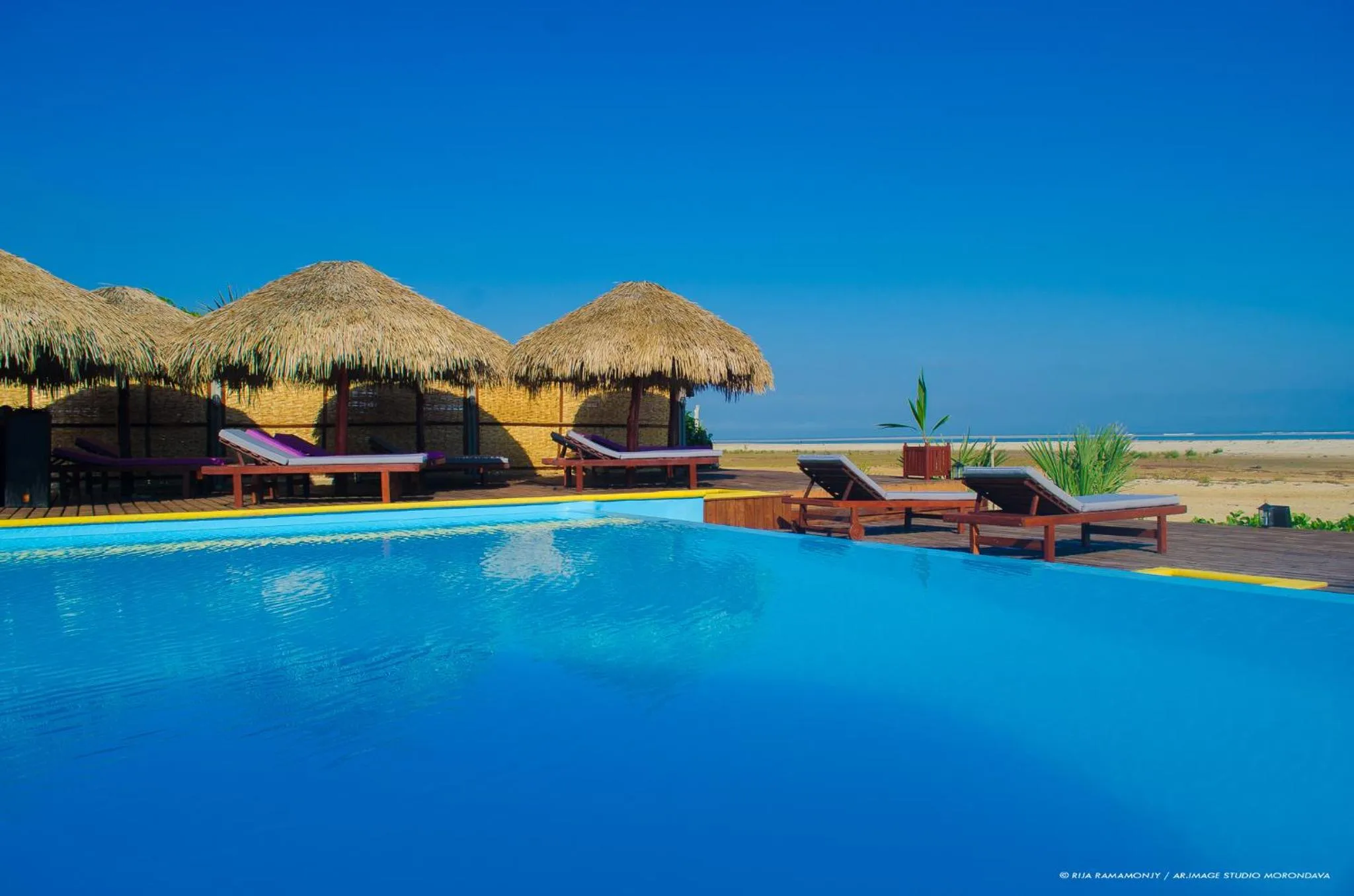 Pool view in LAGUNA BEACH