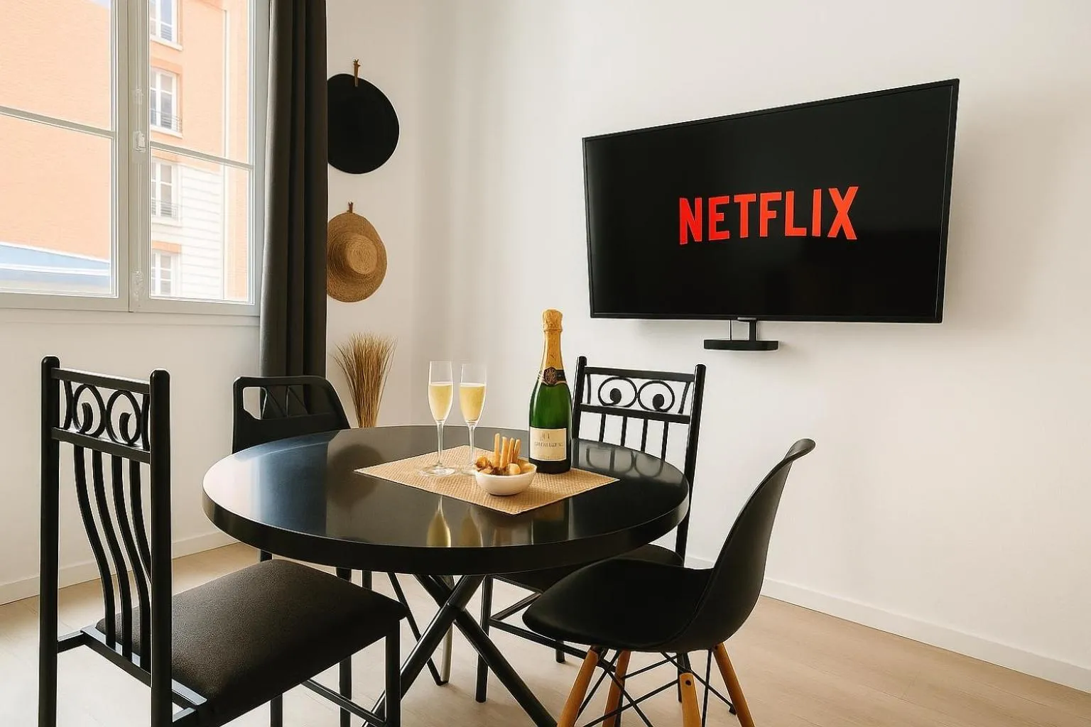 Communal lounge/ TV room in ARC DE TRIOMPHE-CARNOT Luxury & Design