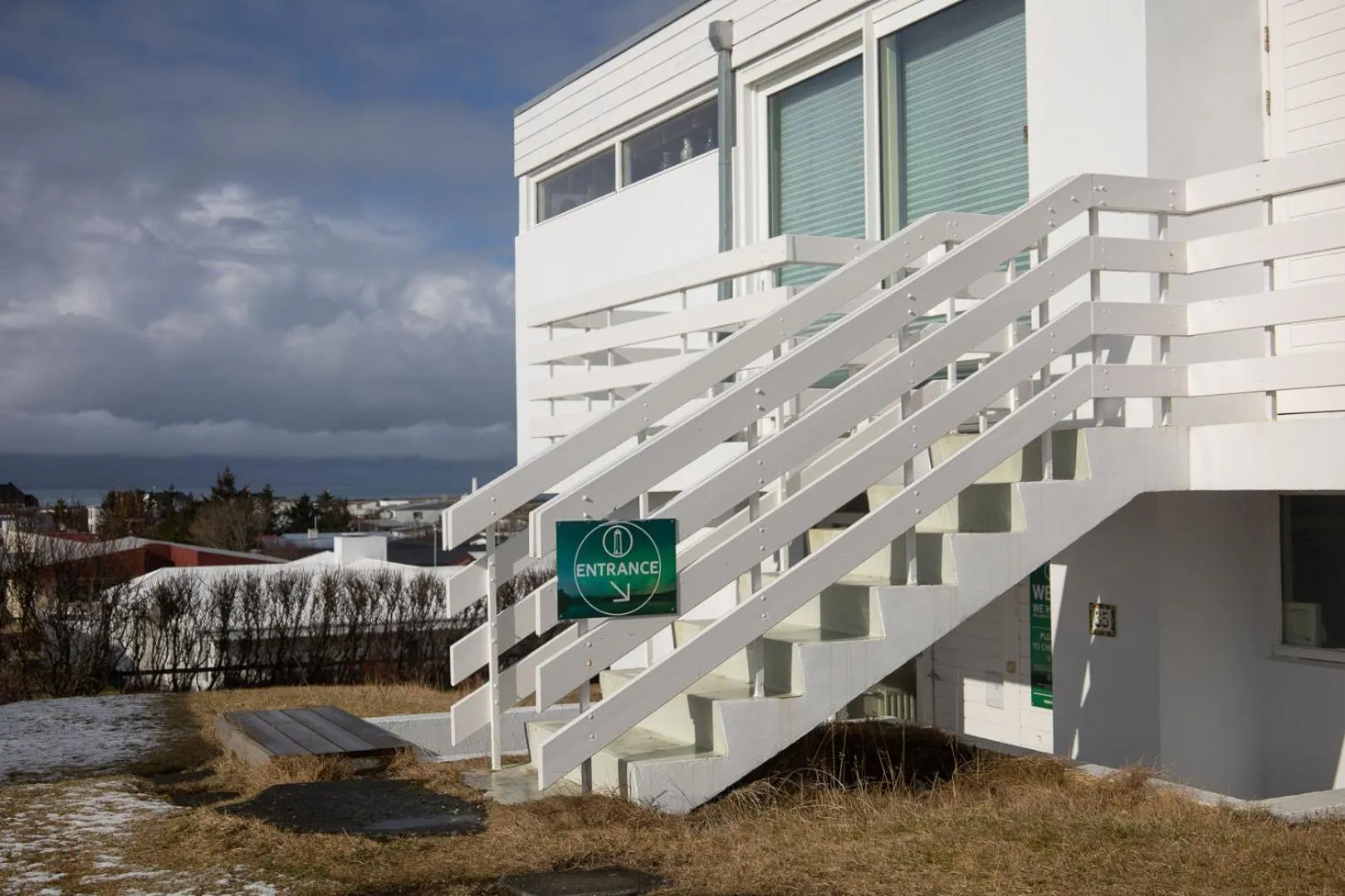 Property building in Grótta Northern Lights - Apartment & Rooms