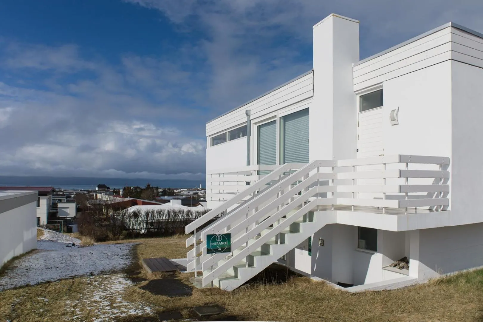 Property building in Grótta Northern Lights - Apartment & Rooms
