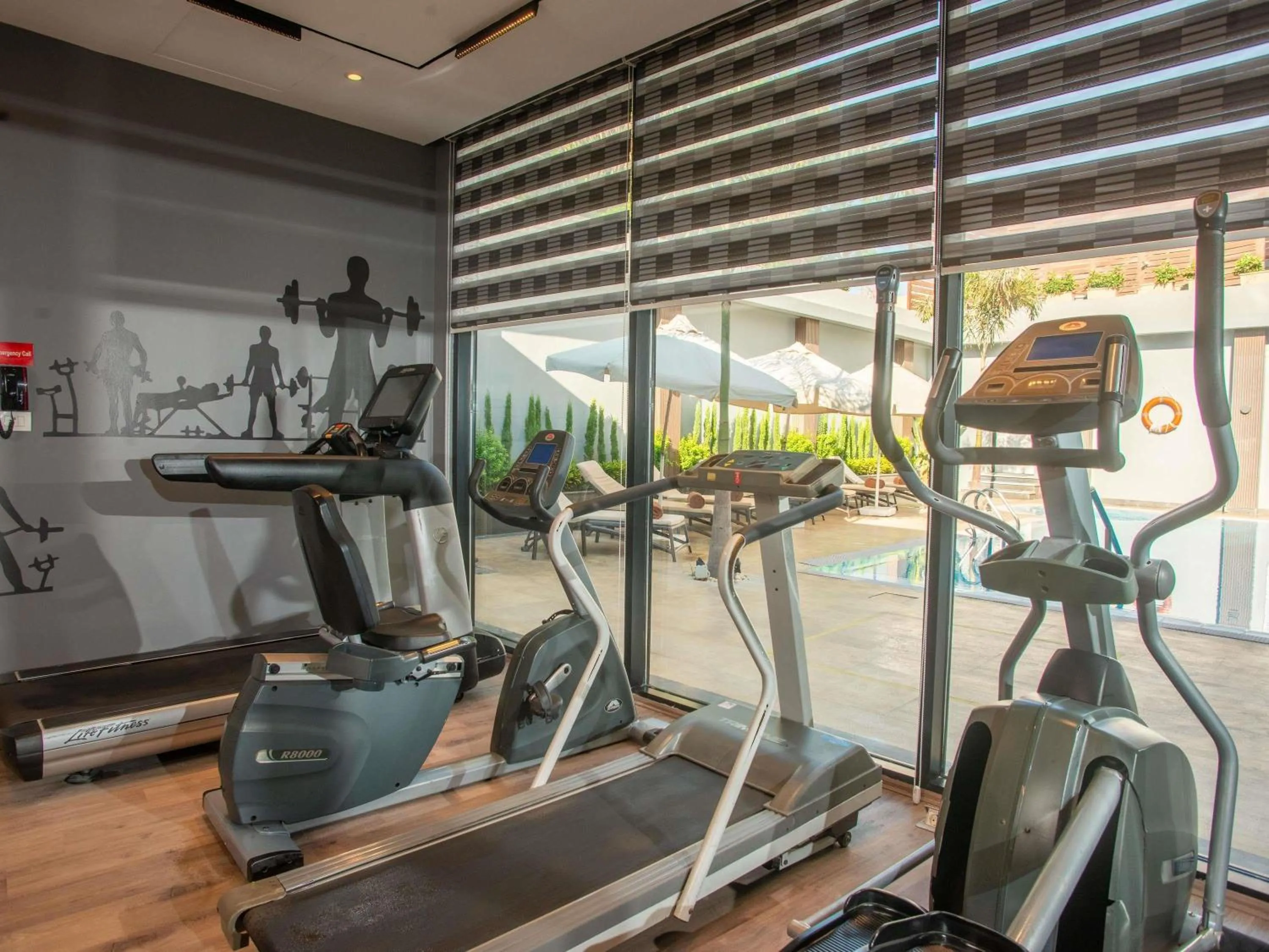 Fitness centre/facilities in Novotel Cairo El Borg