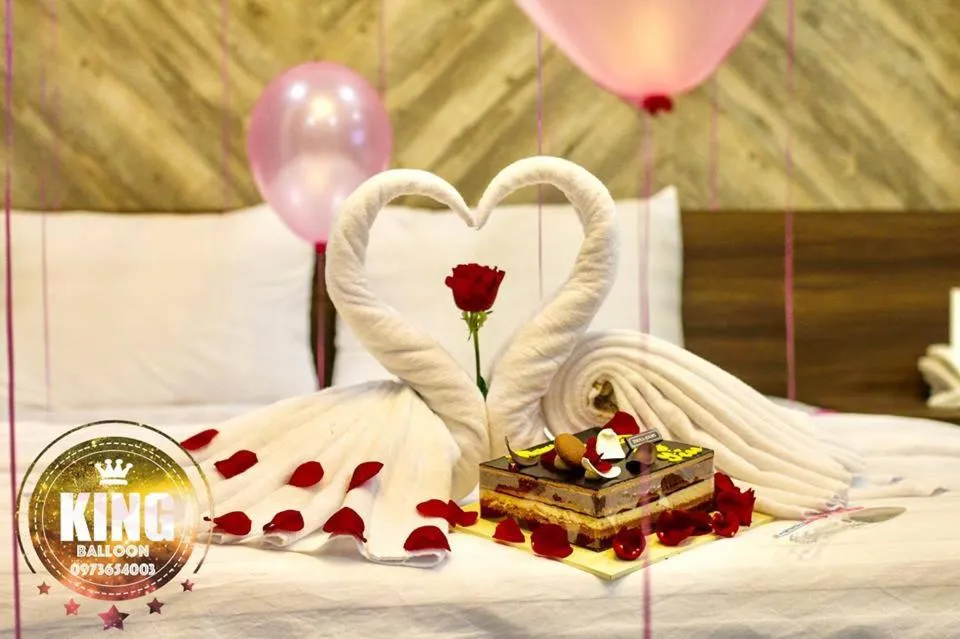 Bed in La Galerie Hotel