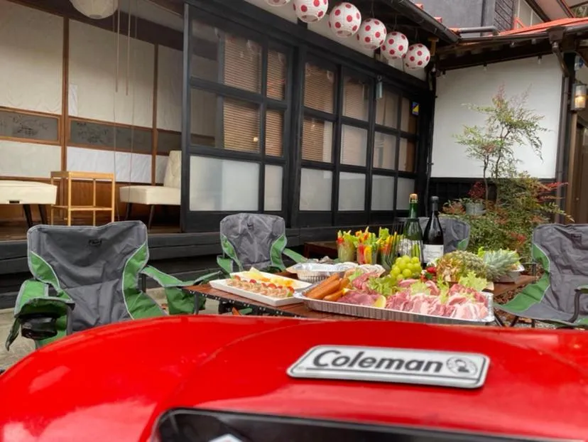 BBQ facilities in Fuji Time traveler 新館