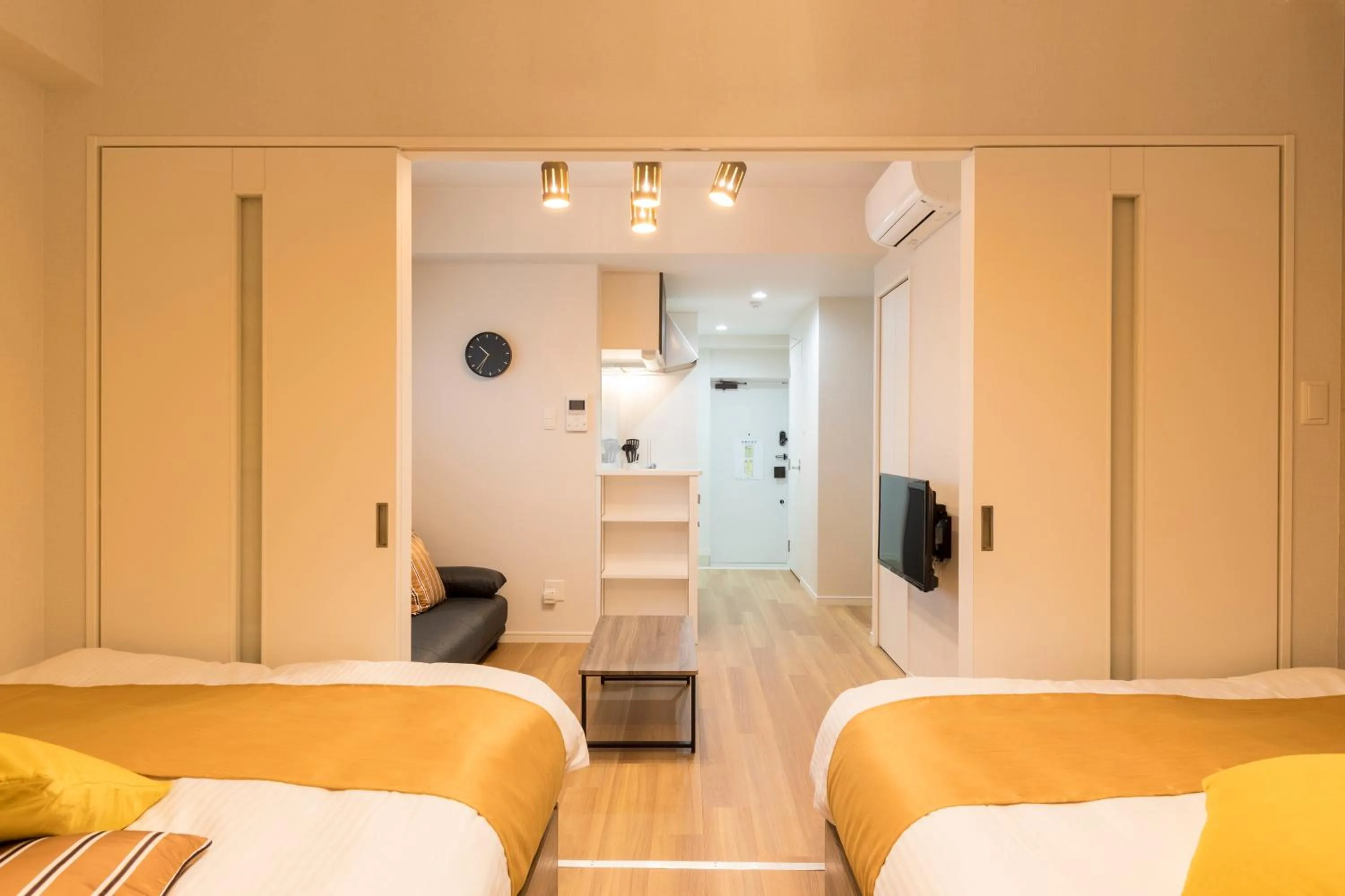 Bed in SG Residence Inn Hakataekiminami