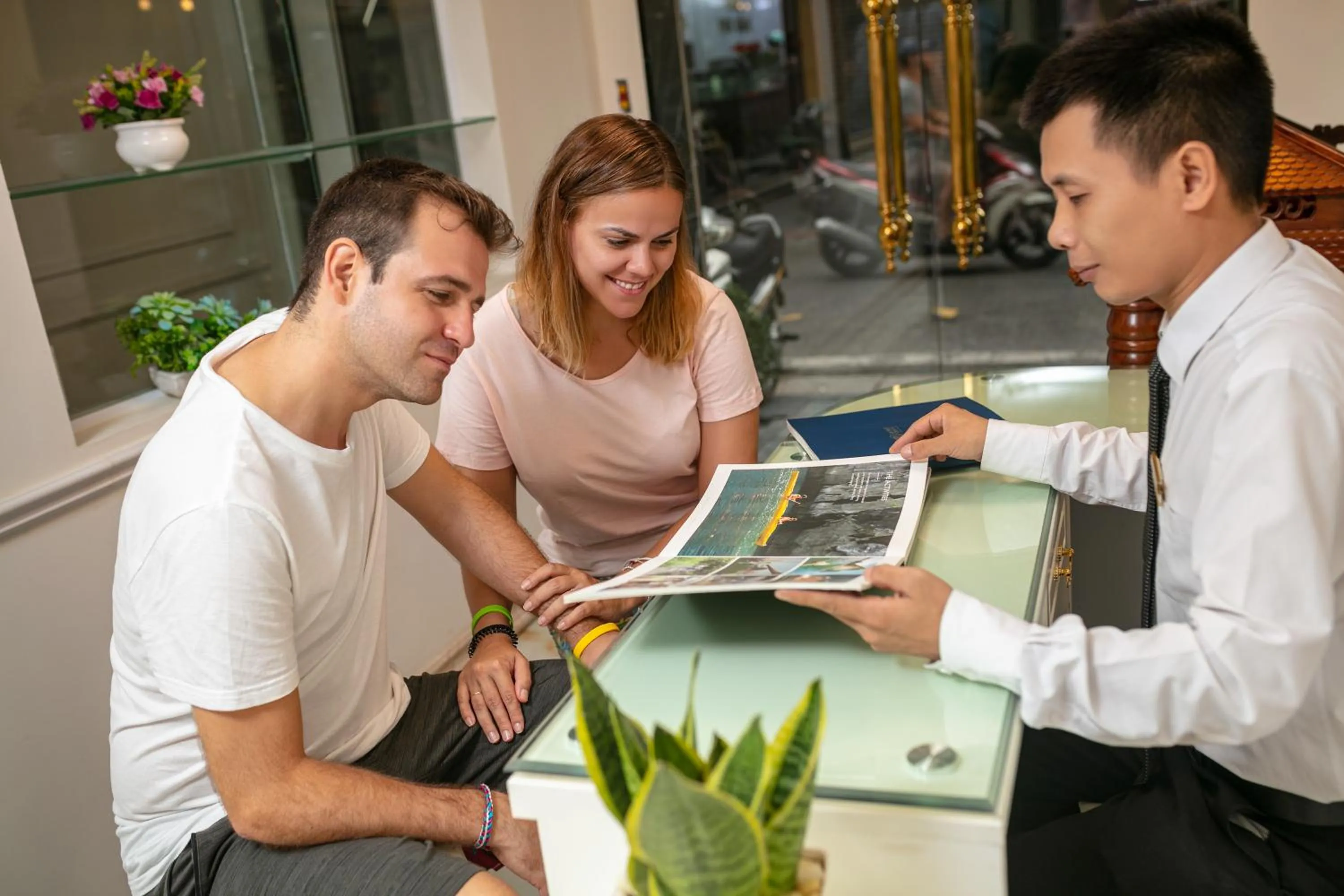 People in TrangTrang Boutique Hotel