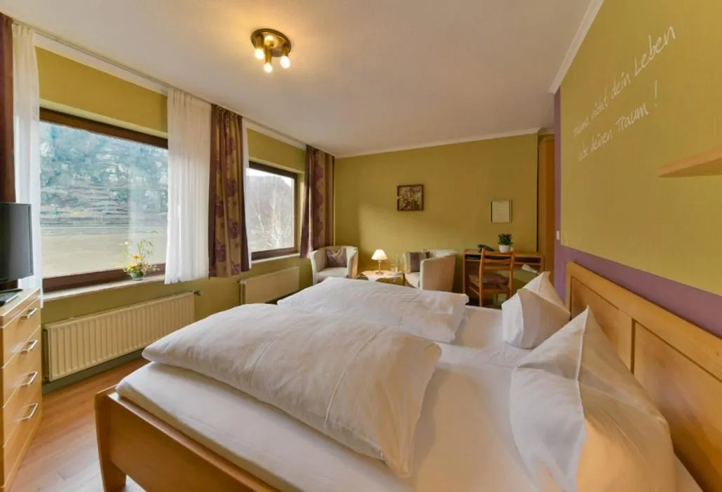Photo of the whole room, Bed in Hotel & Restaurant Krone