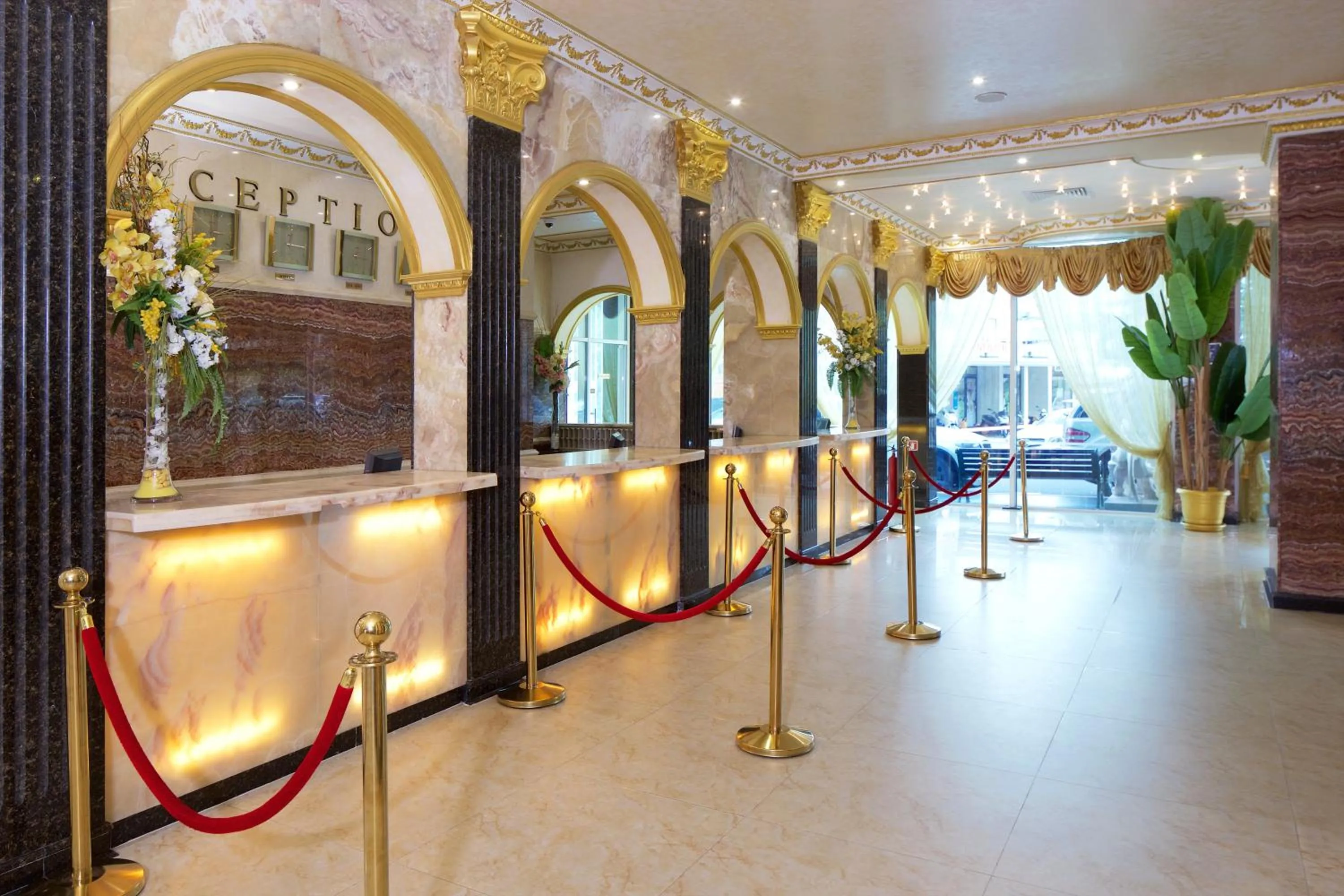 Lobby or reception in Planeta Hotel & Aquapark FREE Beach Access - ULTRA All Inclusive