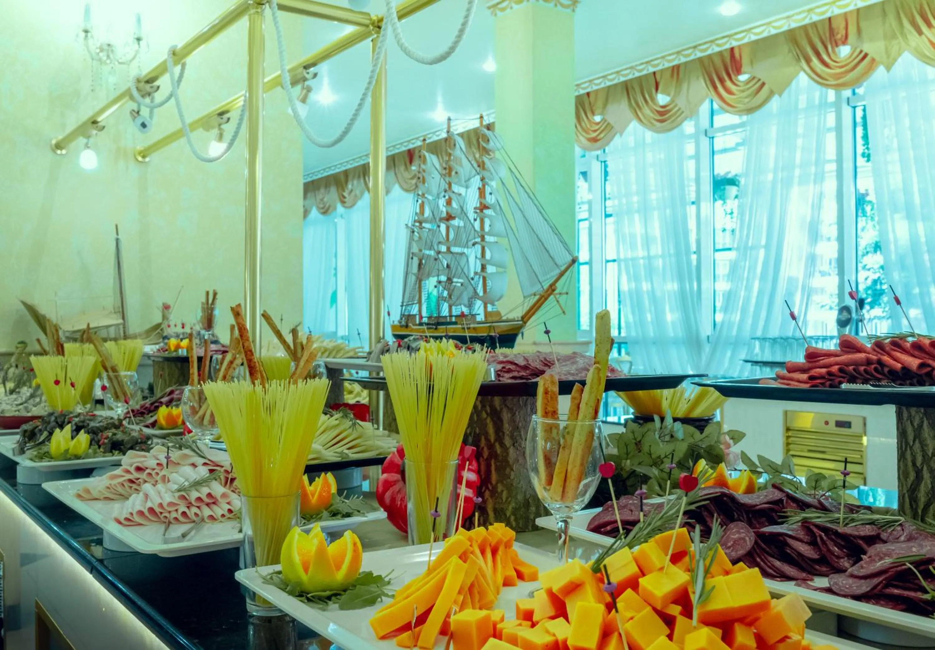 Restaurant/places to eat in Planeta Hotel & Aquapark FREE Beach Access - ULTRA All Inclusive