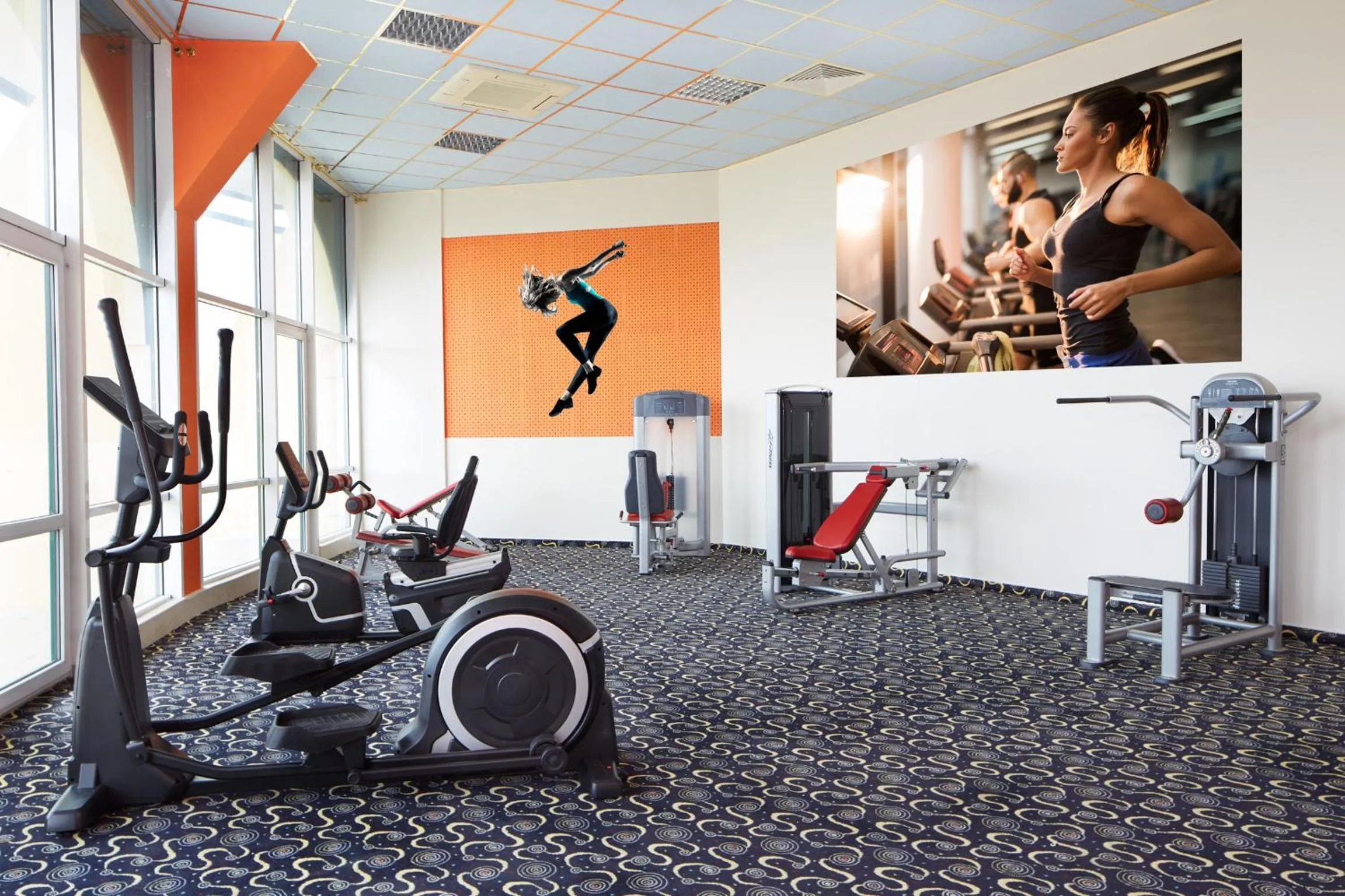 Fitness centre/facilities in Planeta Hotel & Aquapark FREE Beach Access - ULTRA All Inclusive