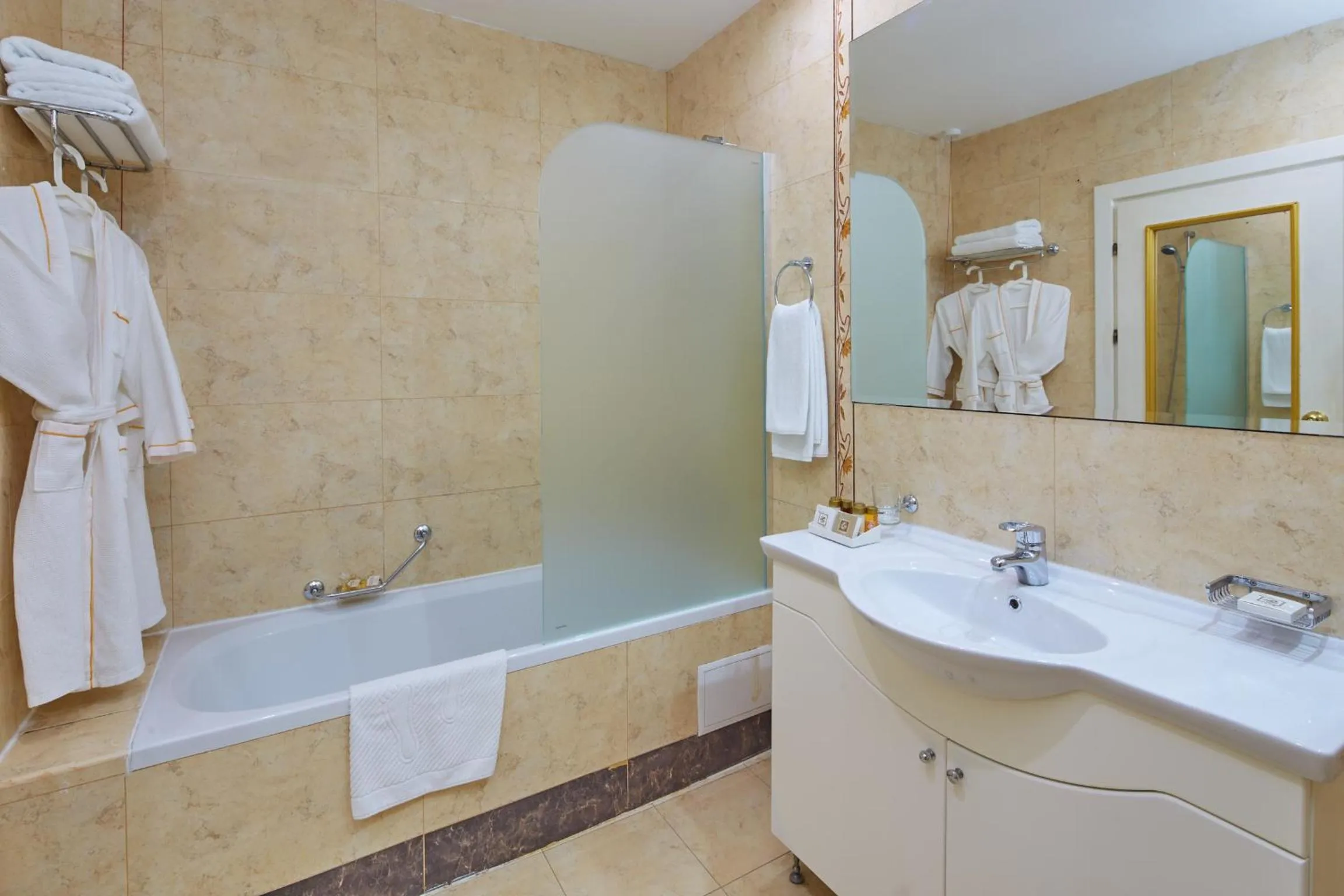 Bathroom in Planeta Hotel & Aquapark FREE Beach Access - ULTRA All Inclusive