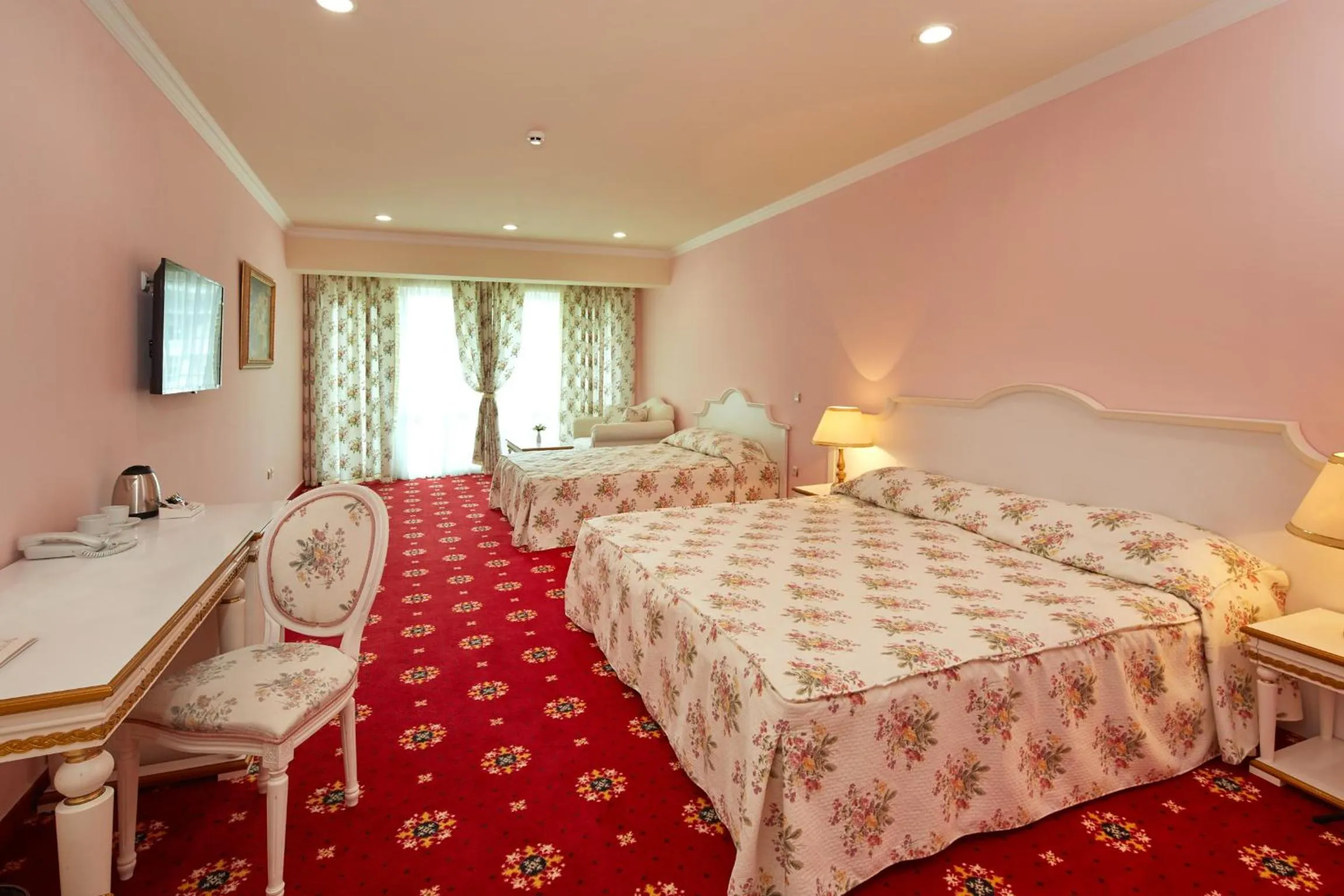 Photo of the whole room, Bed in Planeta Hotel & Aquapark FREE Beach Access - ULTRA All Inclusive
