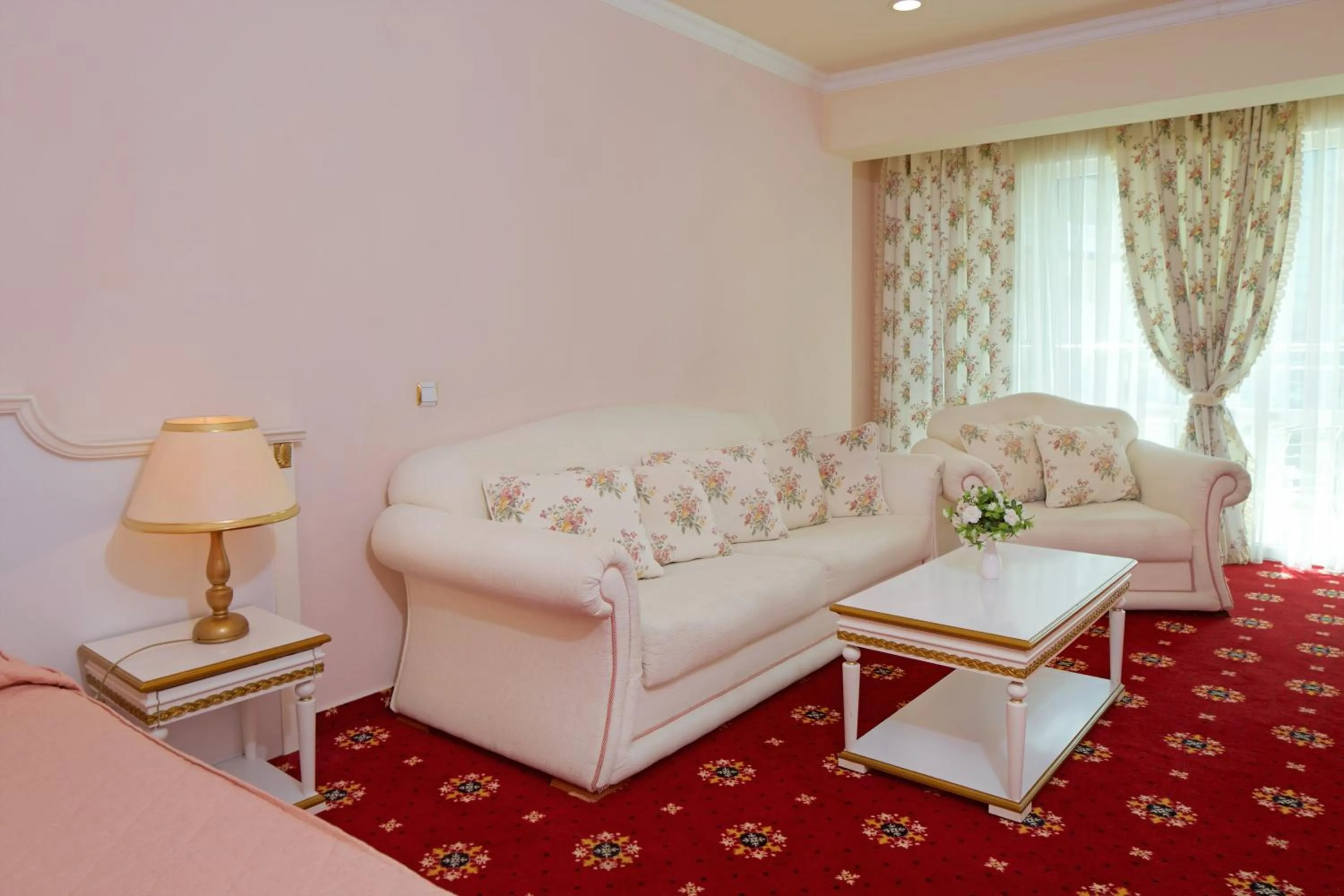 Living room in Planeta Hotel & Aquapark FREE Beach Access - ULTRA All Inclusive