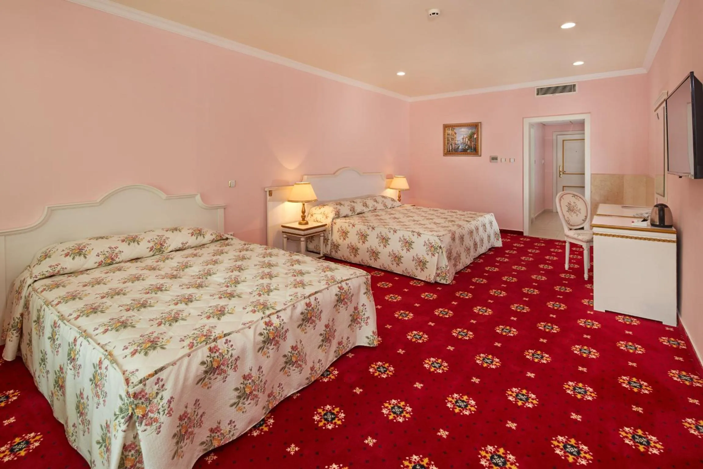 Photo of the whole room, Bed in Planeta Hotel & Aquapark FREE Beach Access - ULTRA All Inclusive