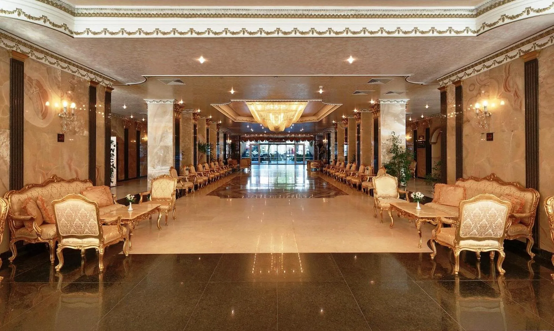 Lobby or reception in Planeta Hotel & Aquapark FREE Beach Access - ULTRA All Inclusive
