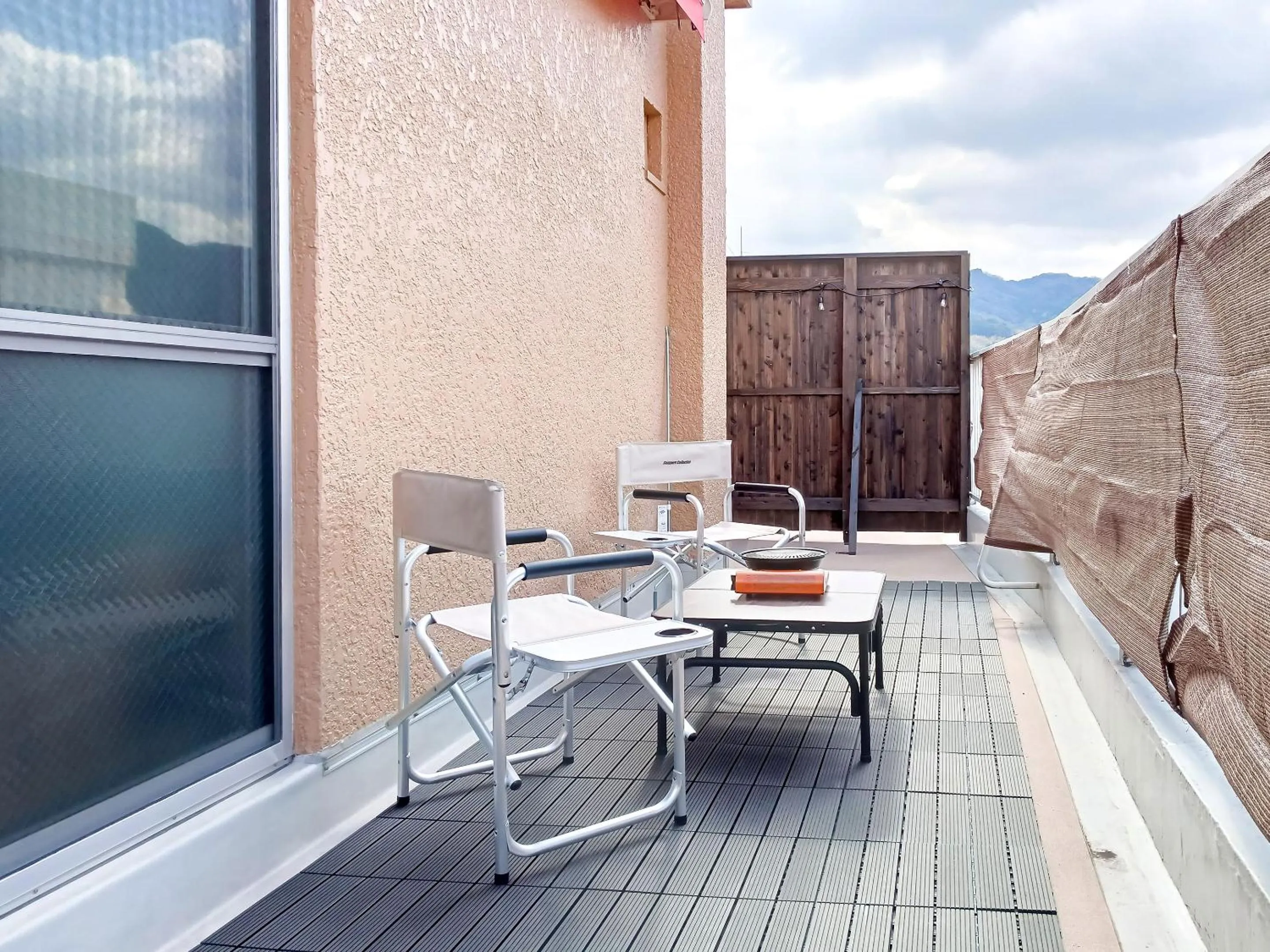 Balcony/Terrace in Calm house Beppukitahama