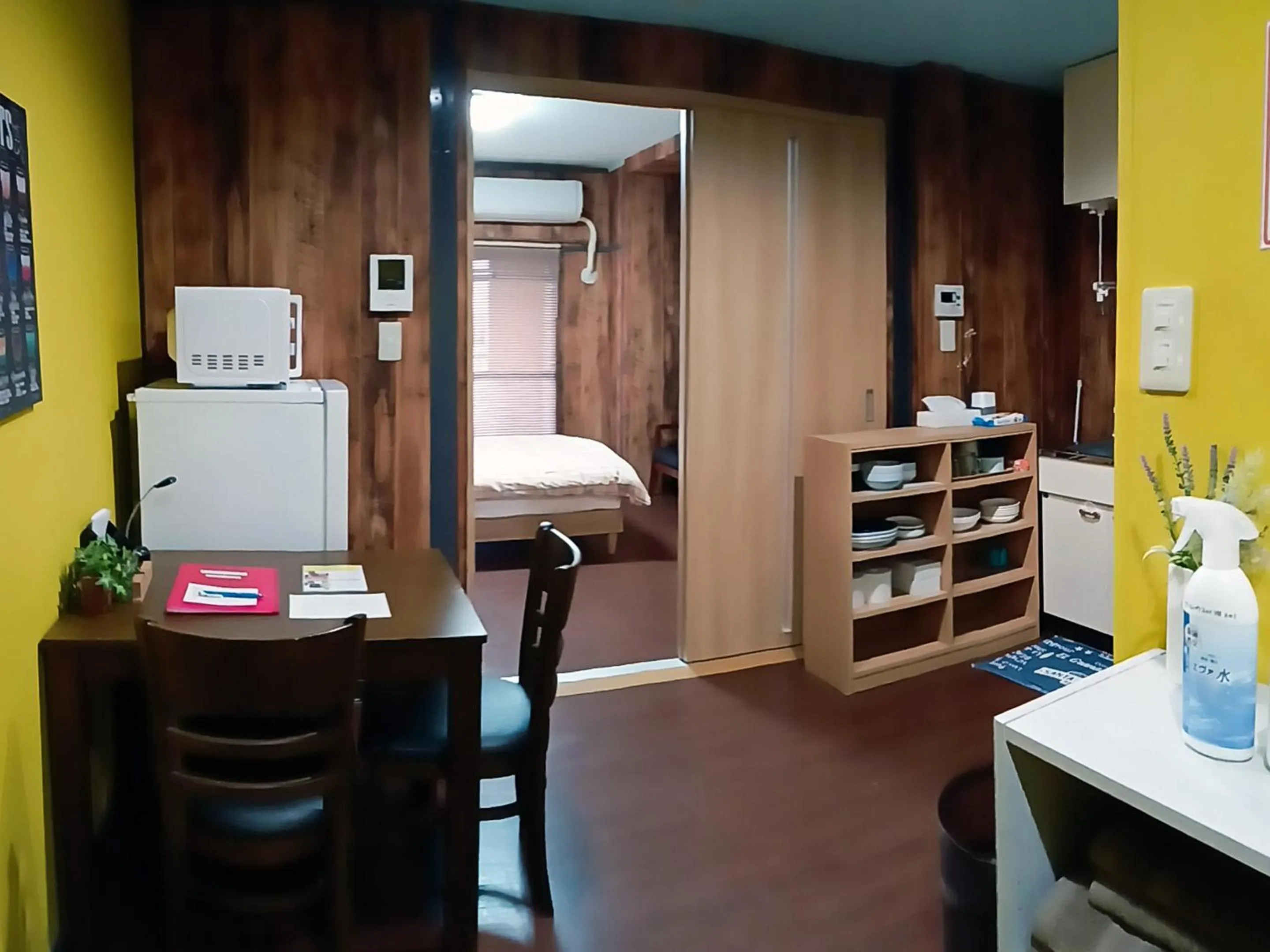 Dining area in Calm house Beppukitahama