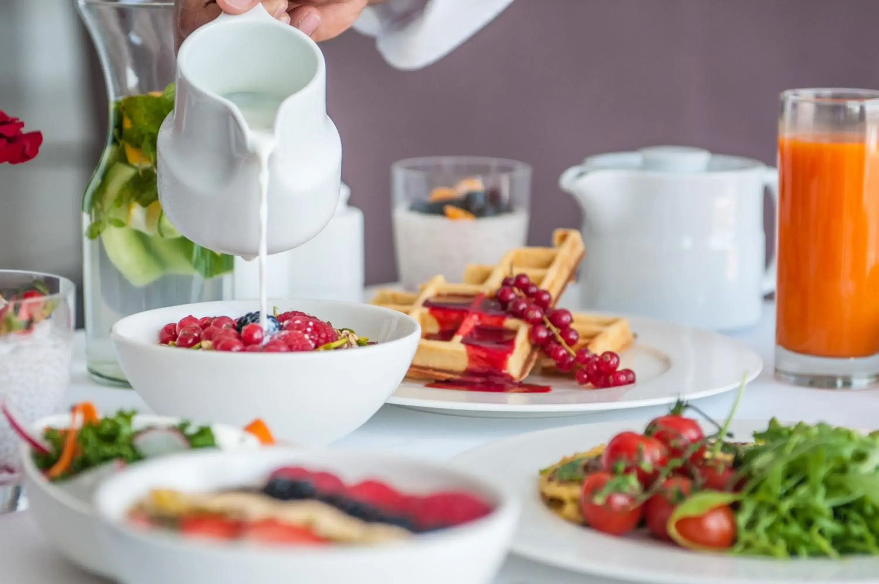 Breakfast in Hyatt Regency Dubai - Corniche Breakfast in Hyatt Regency Dubai - Corniche