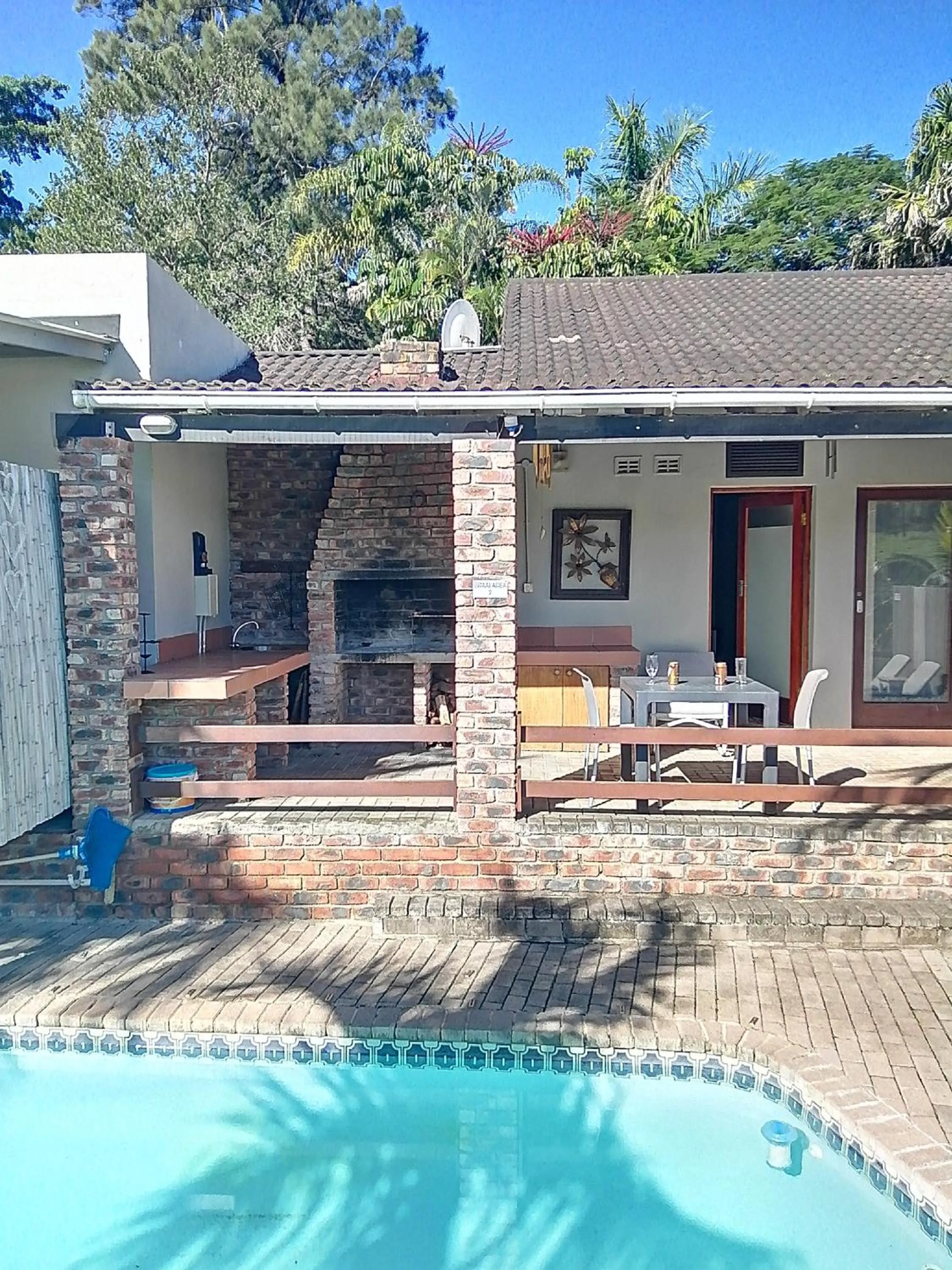 Patio in Farm View Guest House