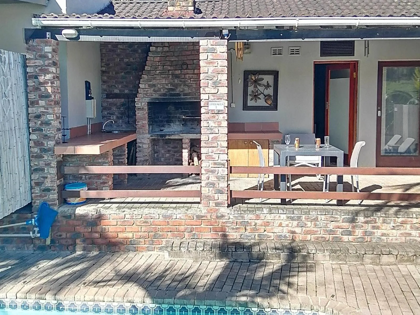 Patio in Farm View Guest House