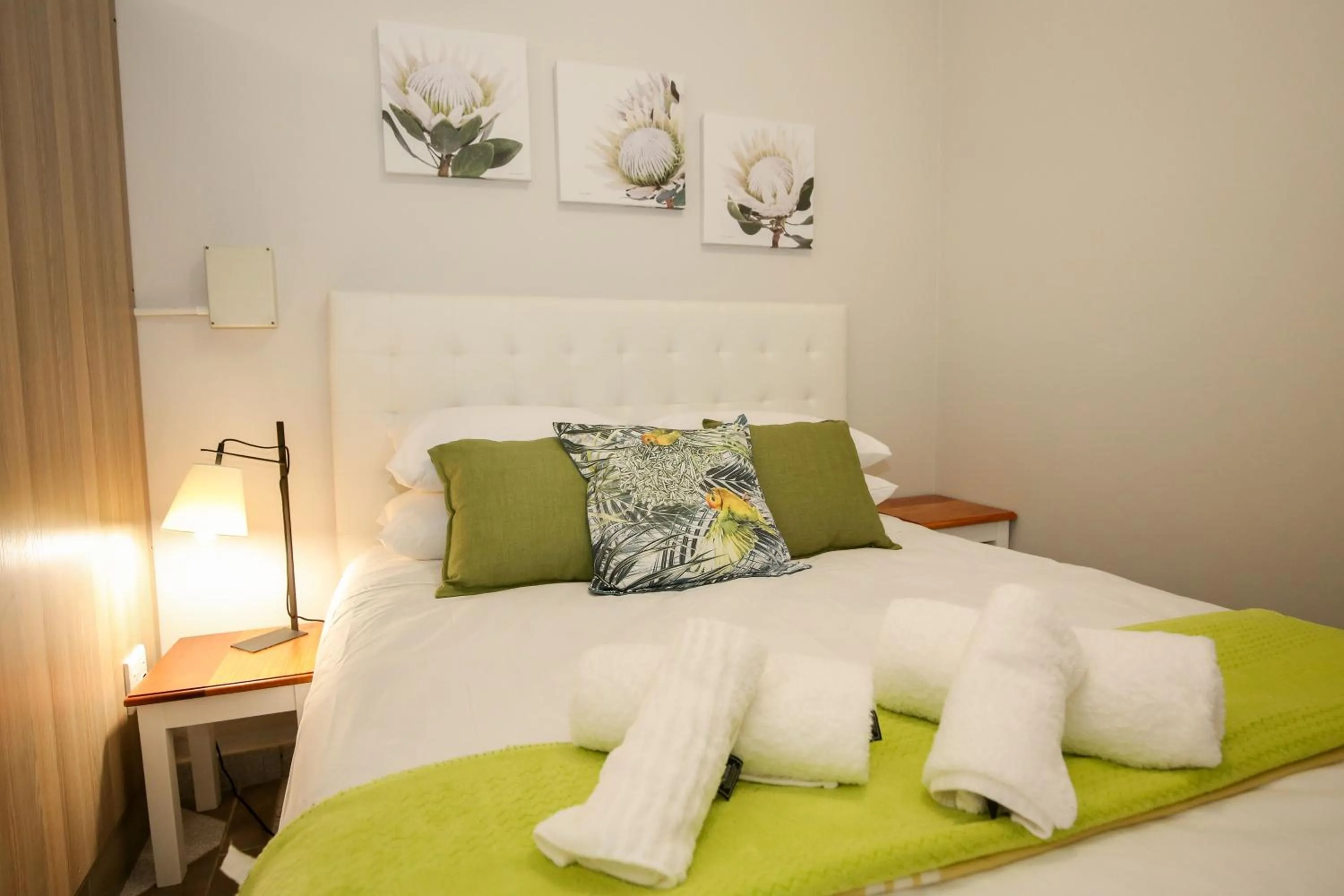 Bed in Farm View Guest House