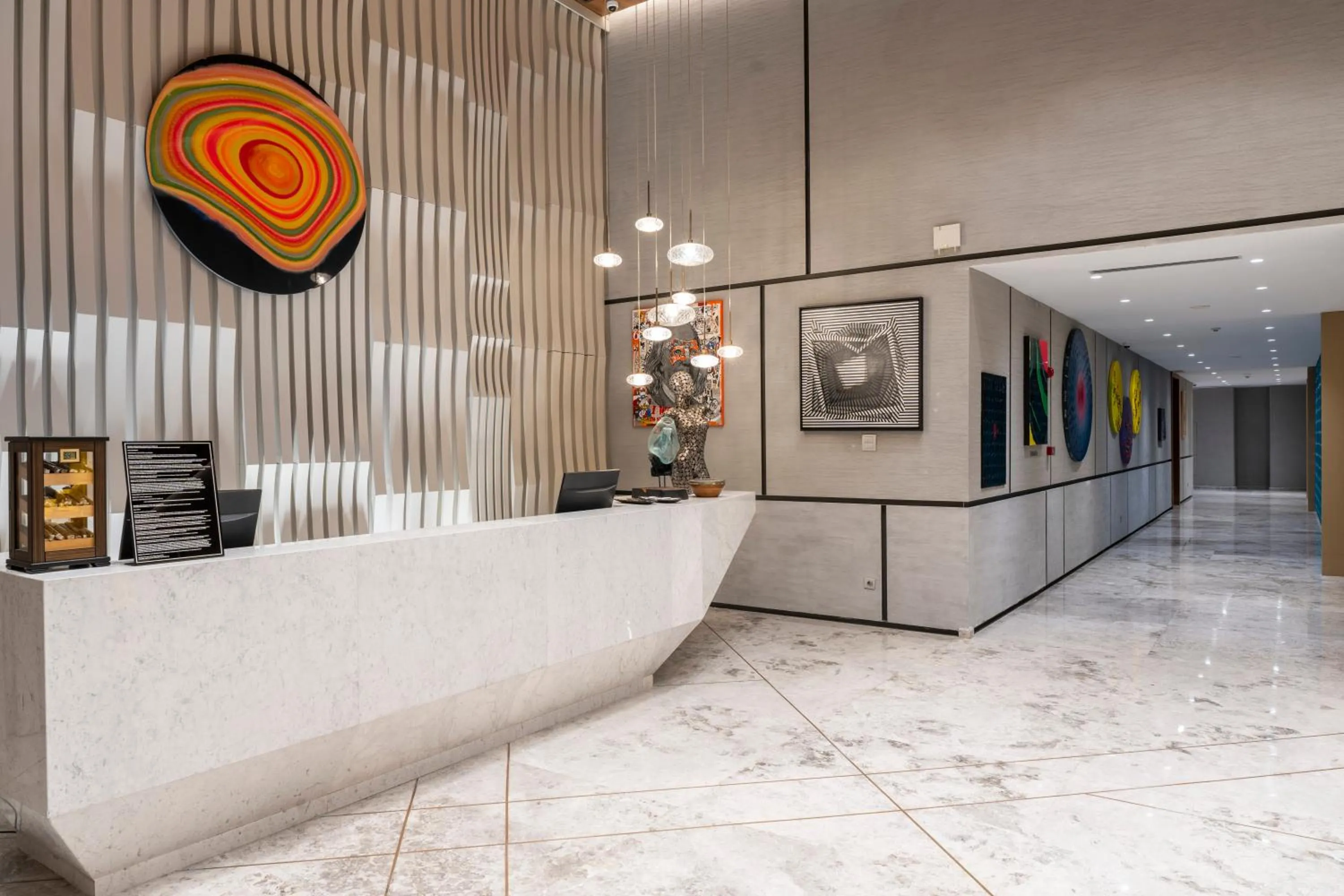 Lobby or reception in Arts Hotel Bodrum Yalikavak