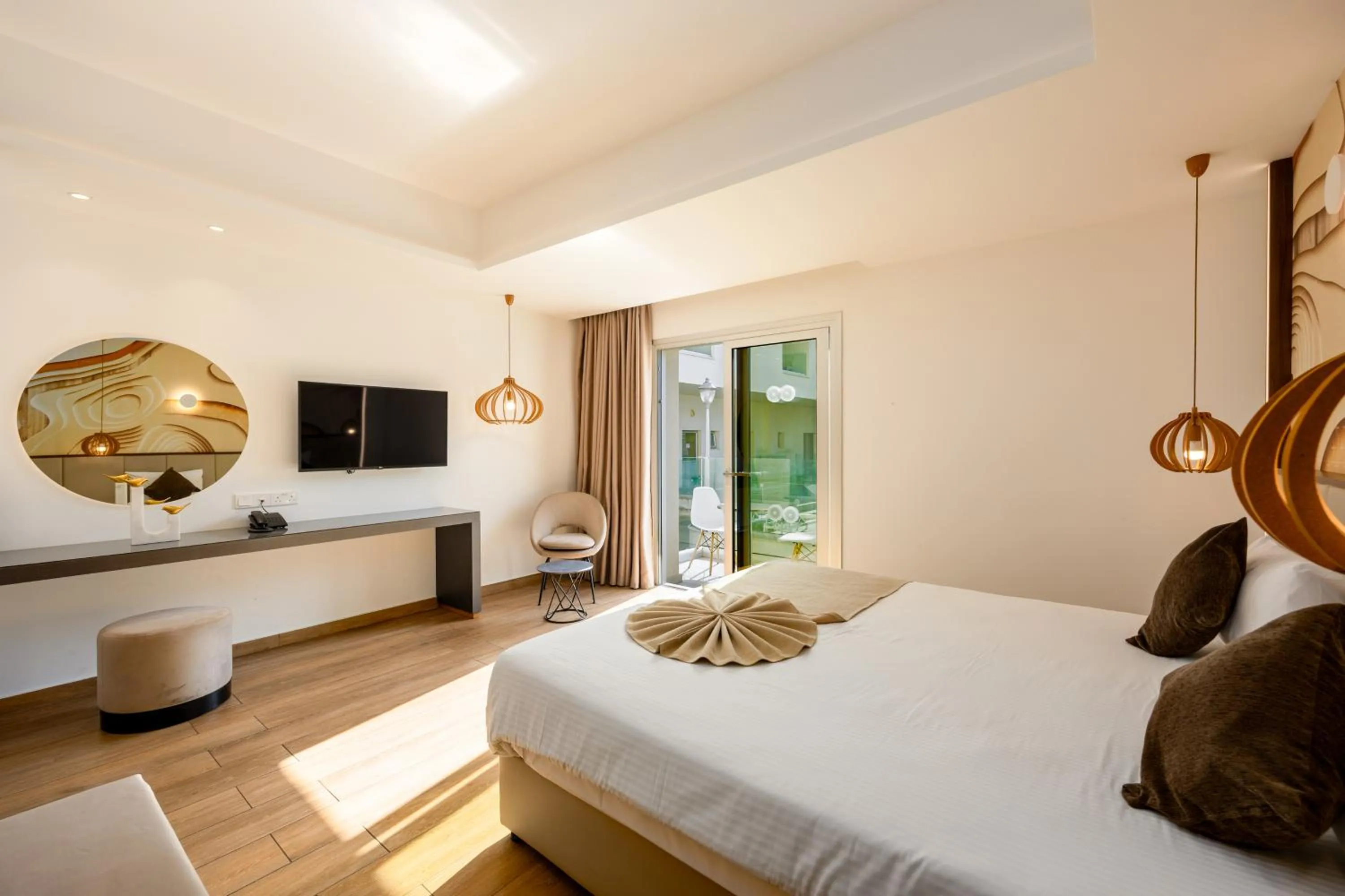 Bed in Melpo Antia Hotel & Suites