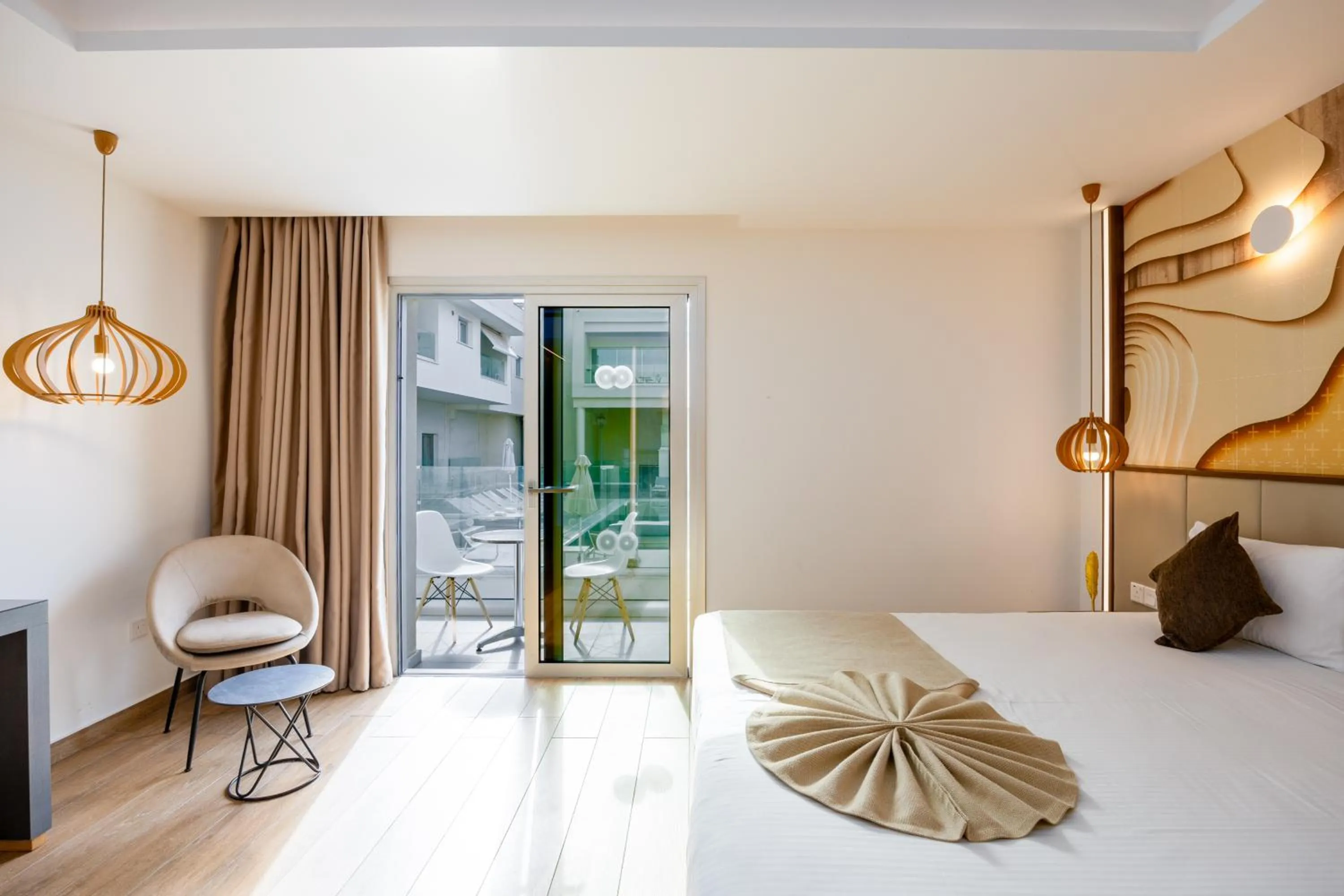 Bed in Melpo Antia Hotel & Suites