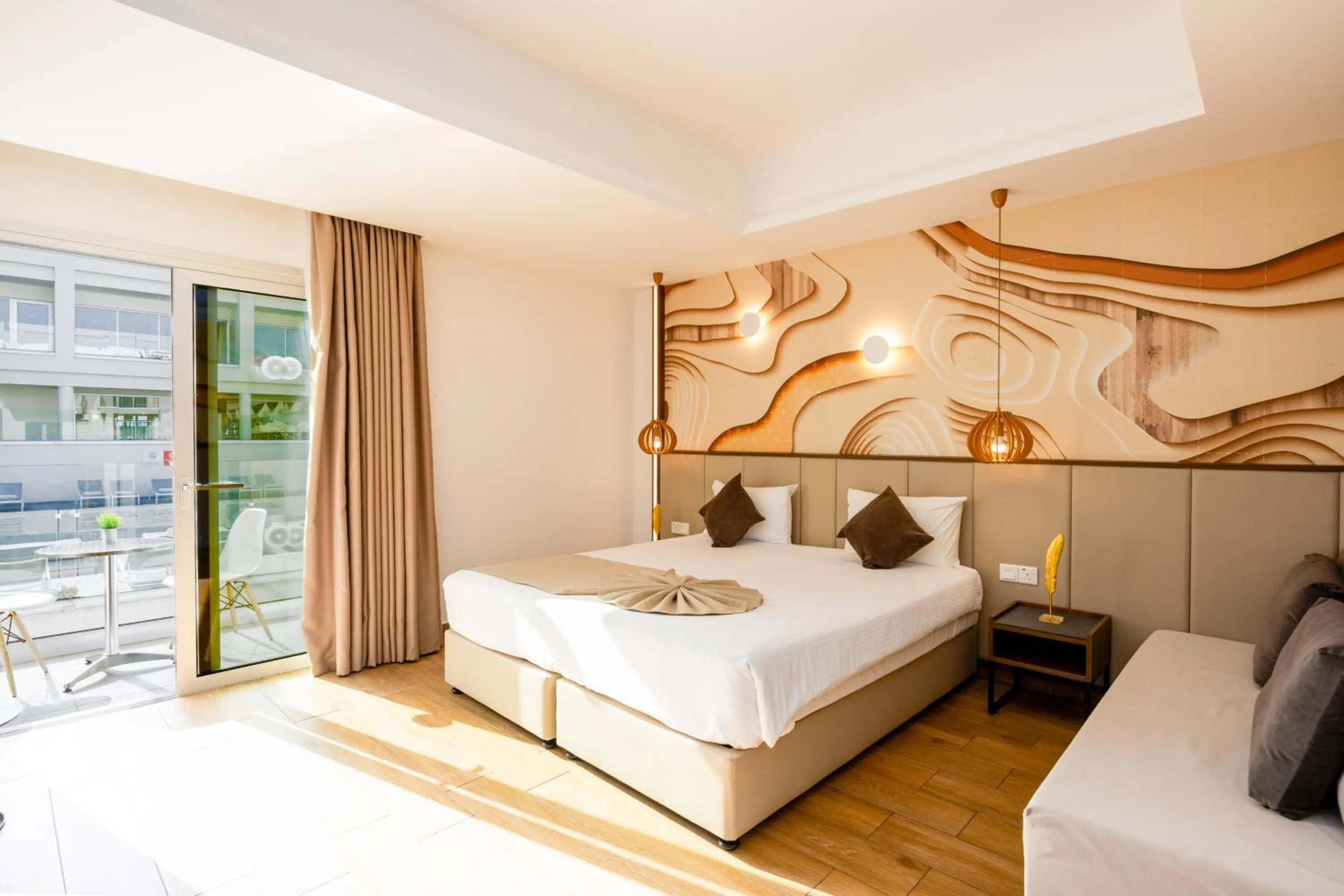 Bed in Melpo Antia Hotel & Suites