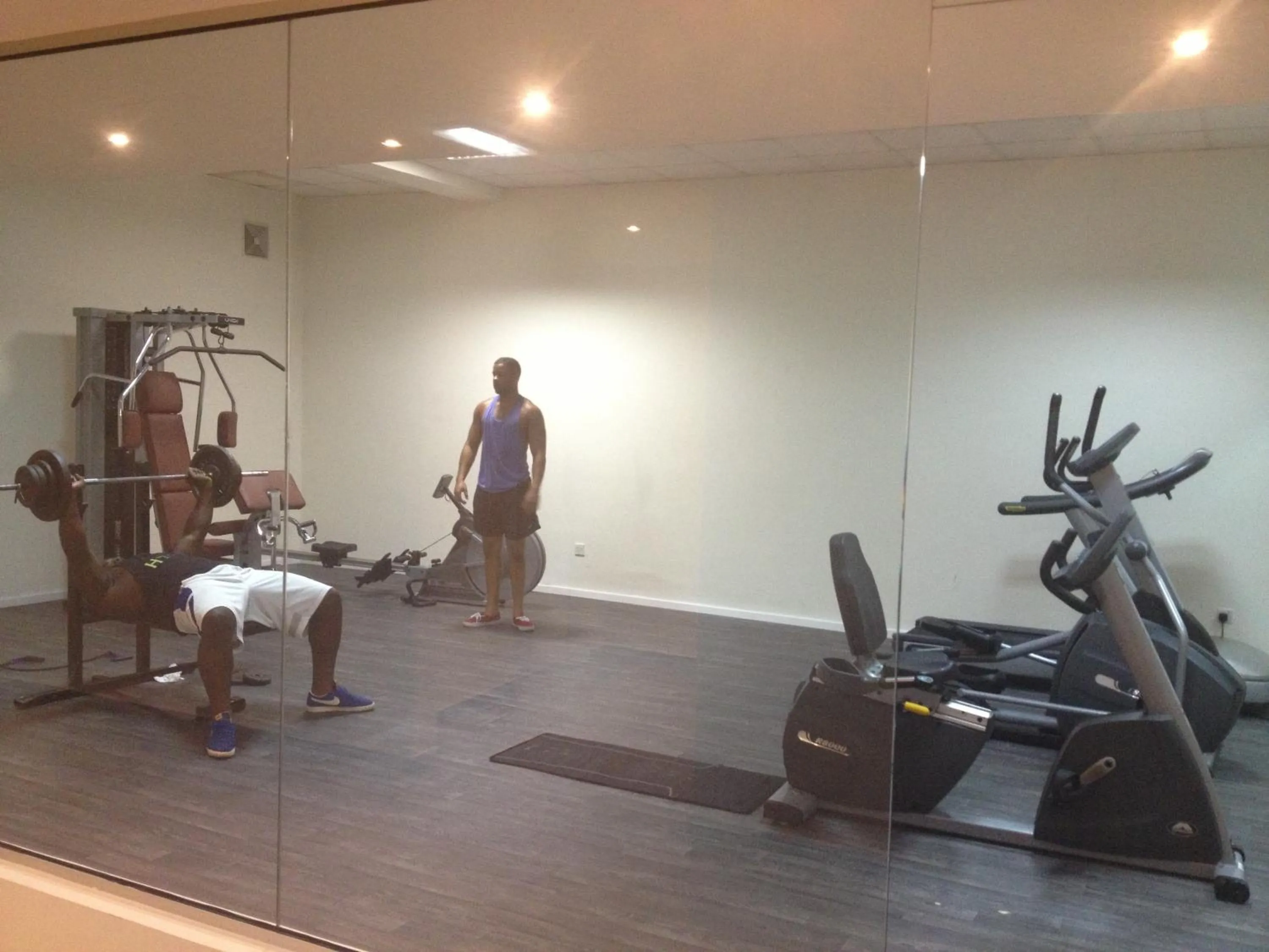 Fitness centre/facilities in Melpo Antia Hotel & Suites