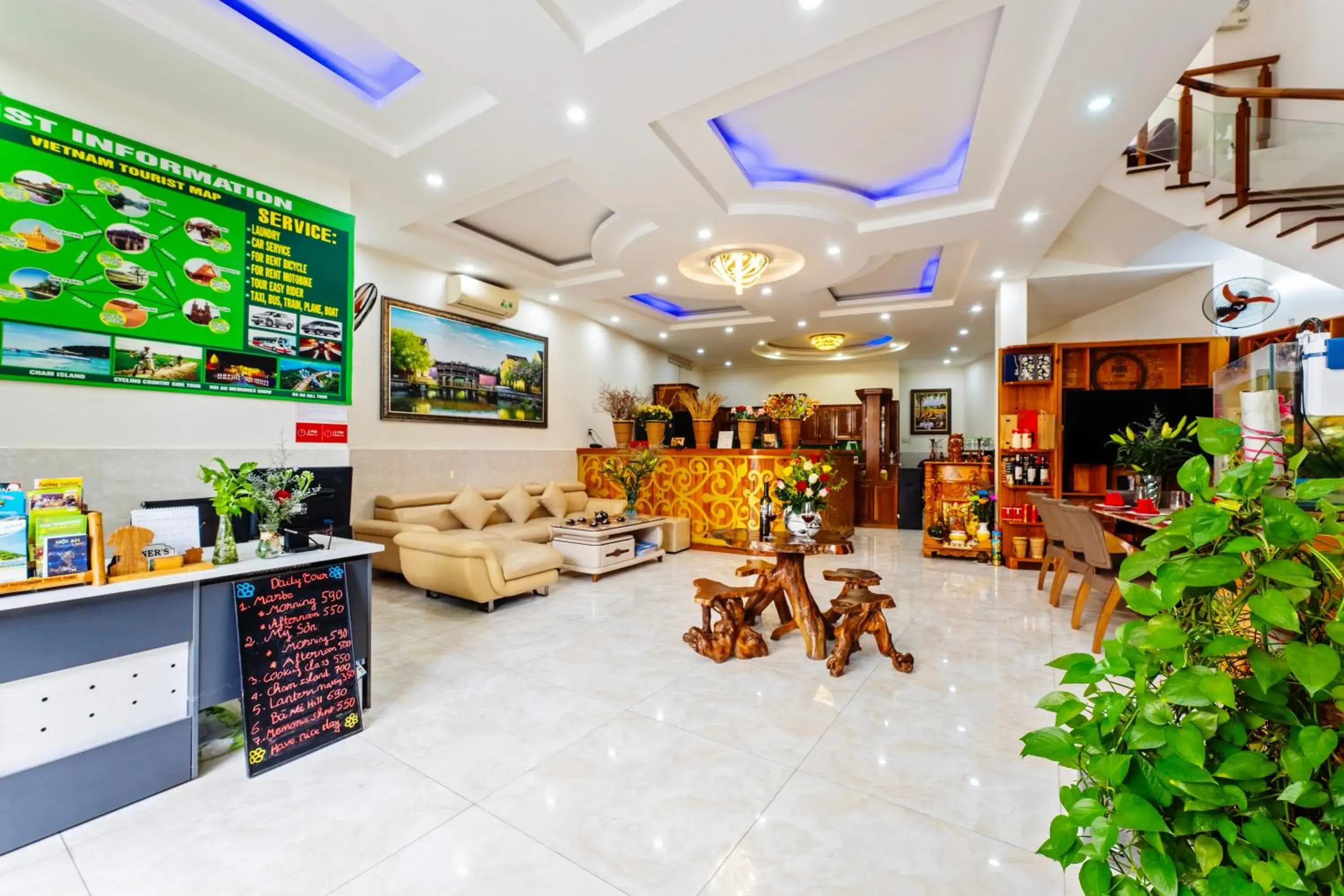 Living room in Hoi An Legend Connect Villa Living room in Hoi An Legend Connect Villa