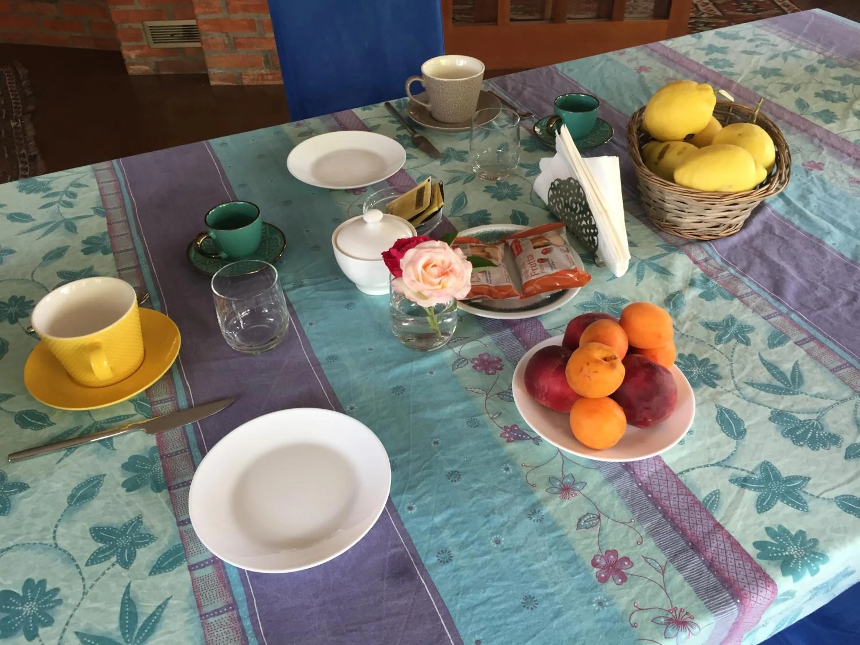 Food and drinks in B & B Chic