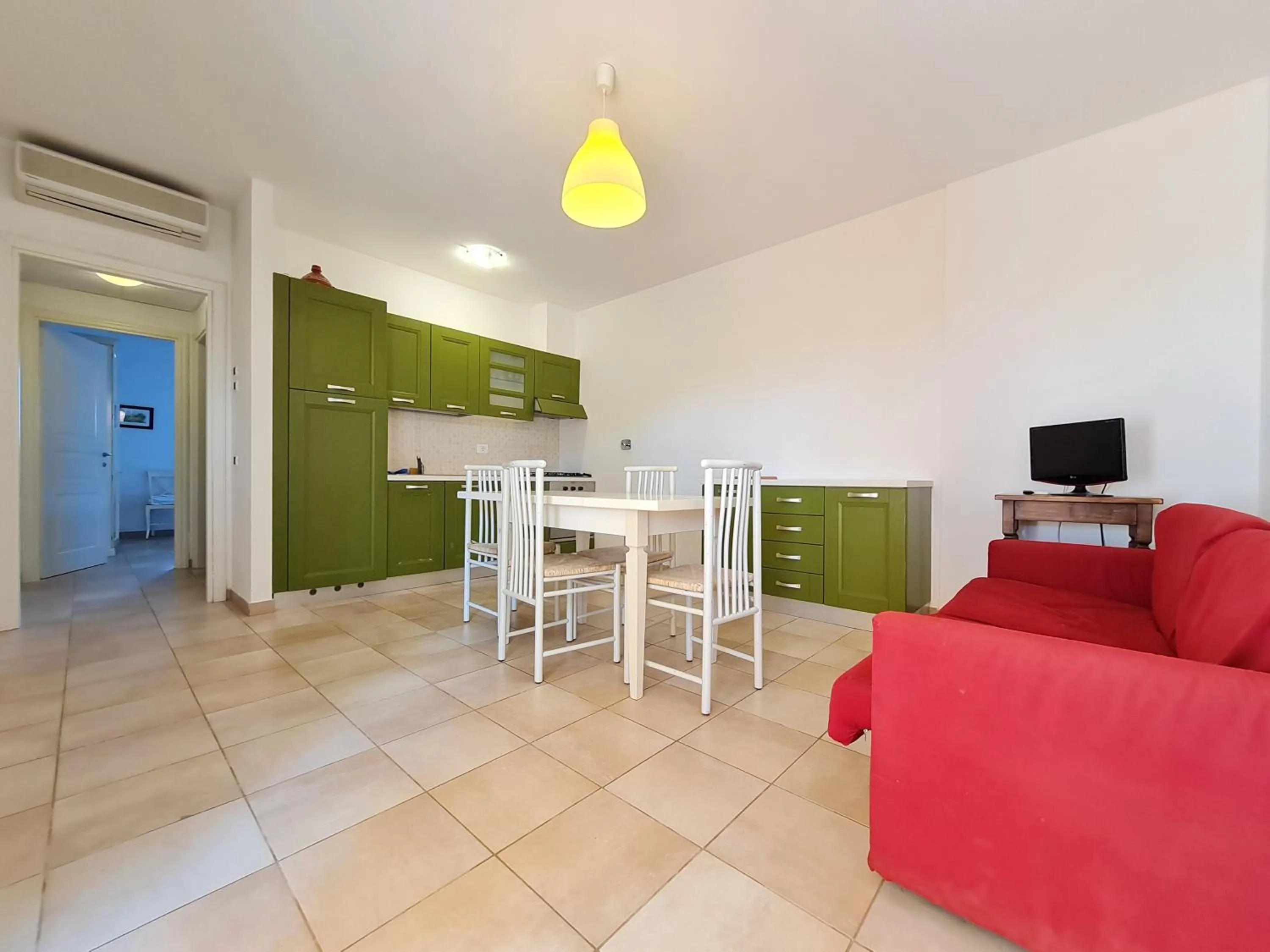 Kitchen or kitchenette in Ombra Verde Residence e B&B
