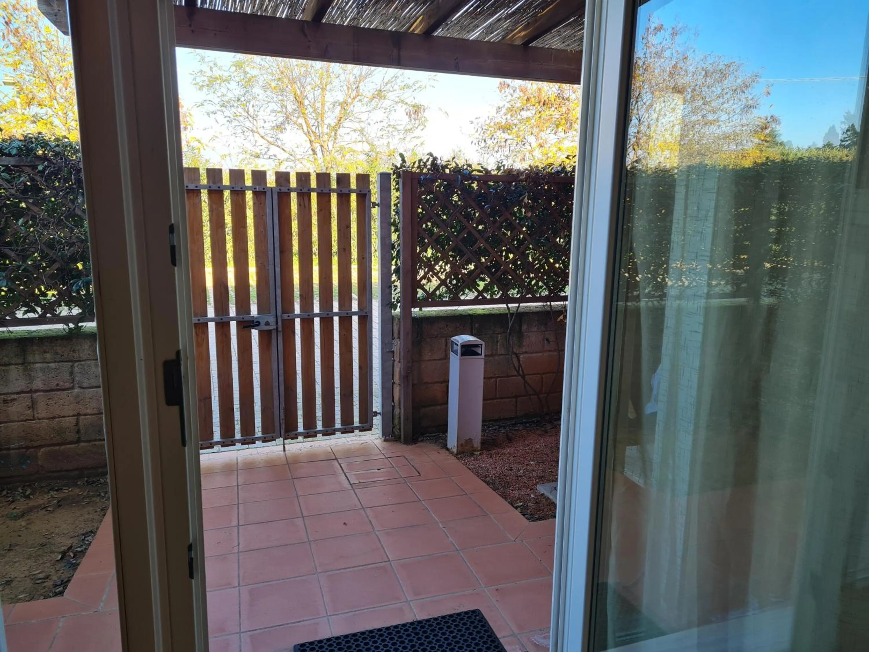 Patio in Ombra Verde Residence e B&B