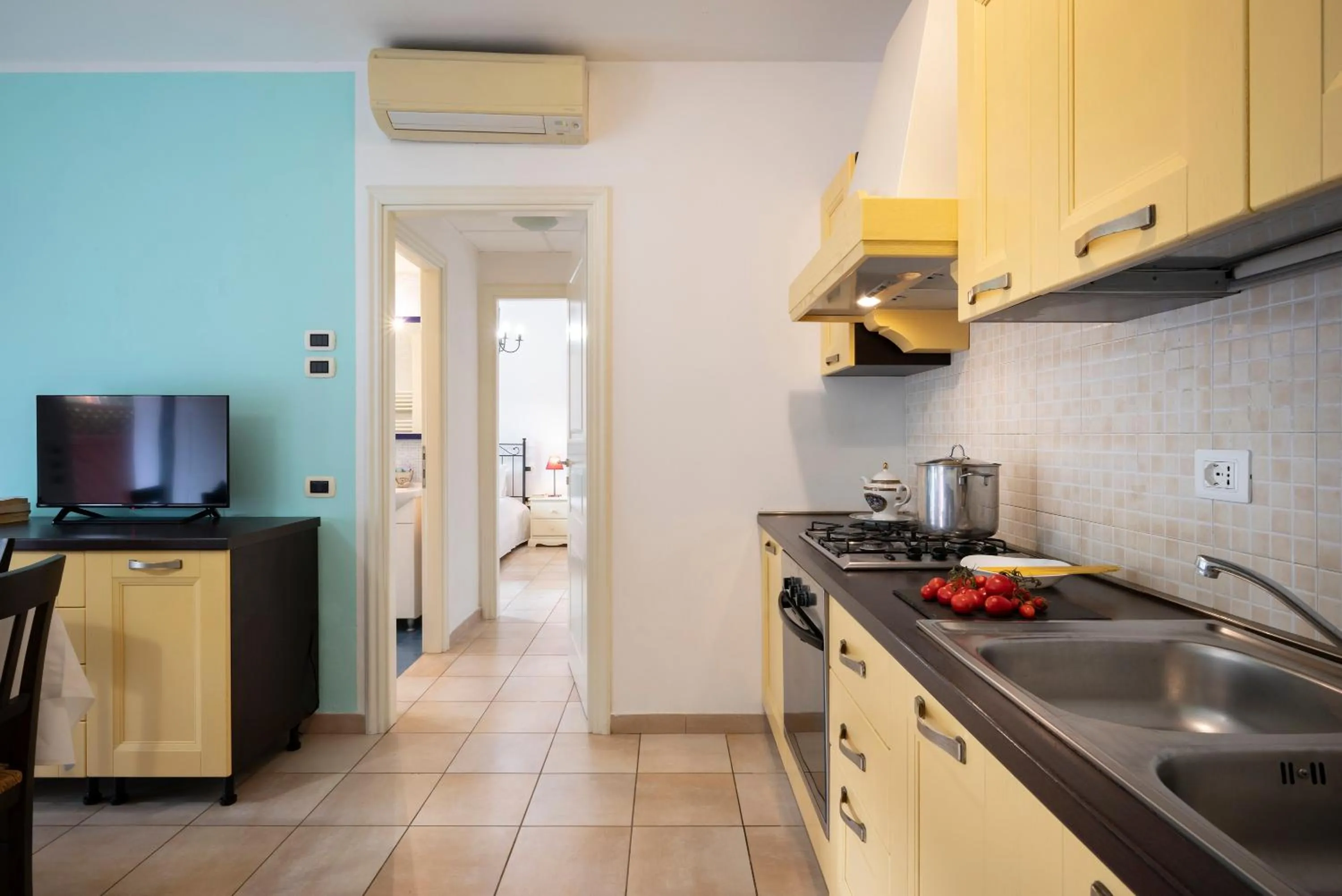 TV and multimedia in Ombra Verde Residence e B&B