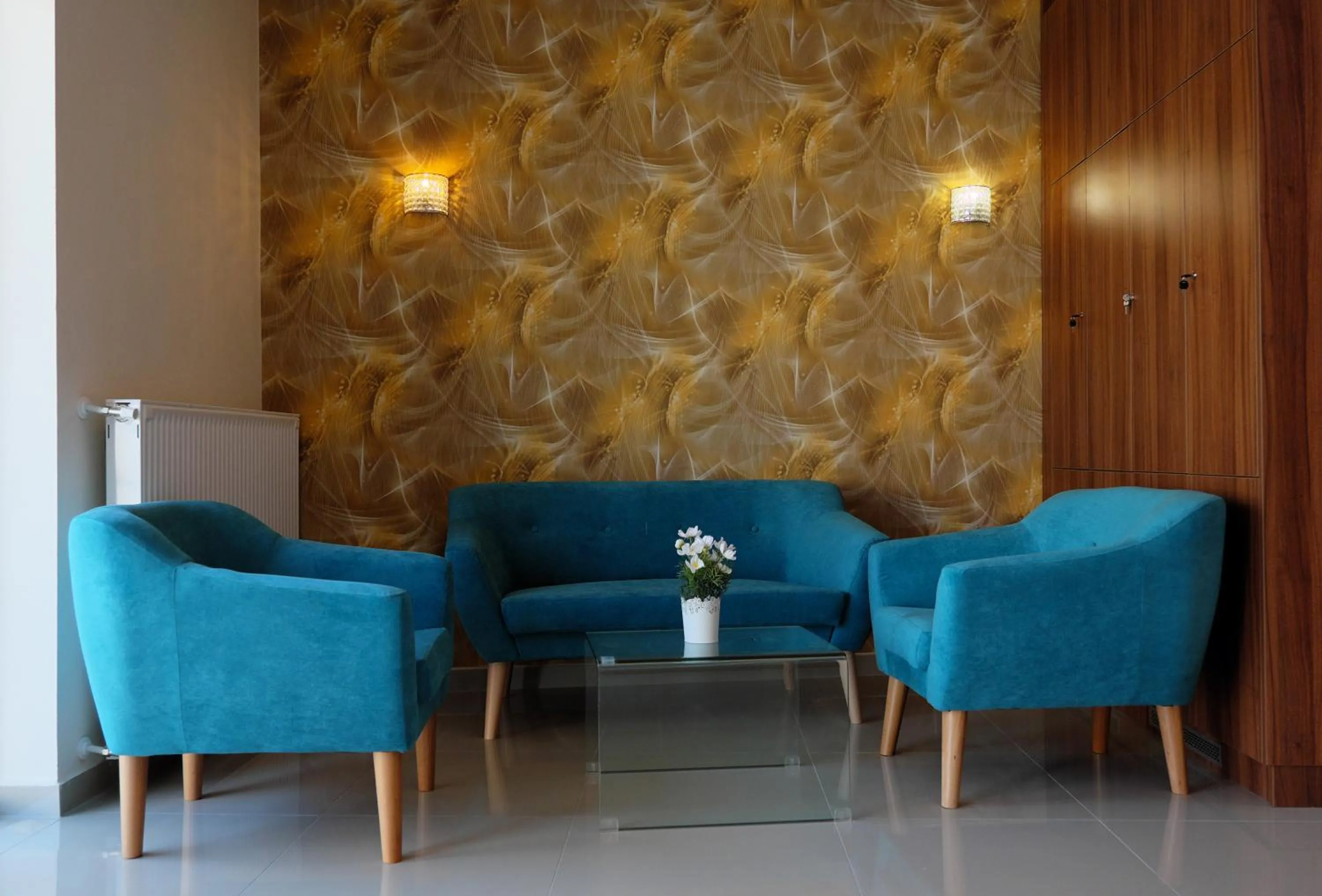 Lobby or reception in Vácz Hotel