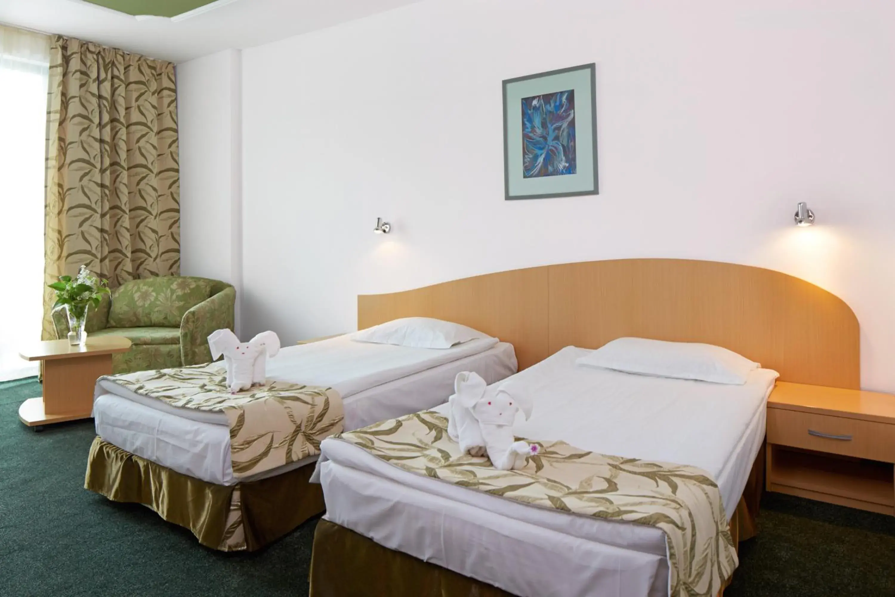 Twin Room with Balcony (2 Adults + 1 Child) in Mena Palace Hotel - All Inclusive Twin Room with Balcony (2 Adults + 1 Child) in Mena Palace Hotel - All Inclusive