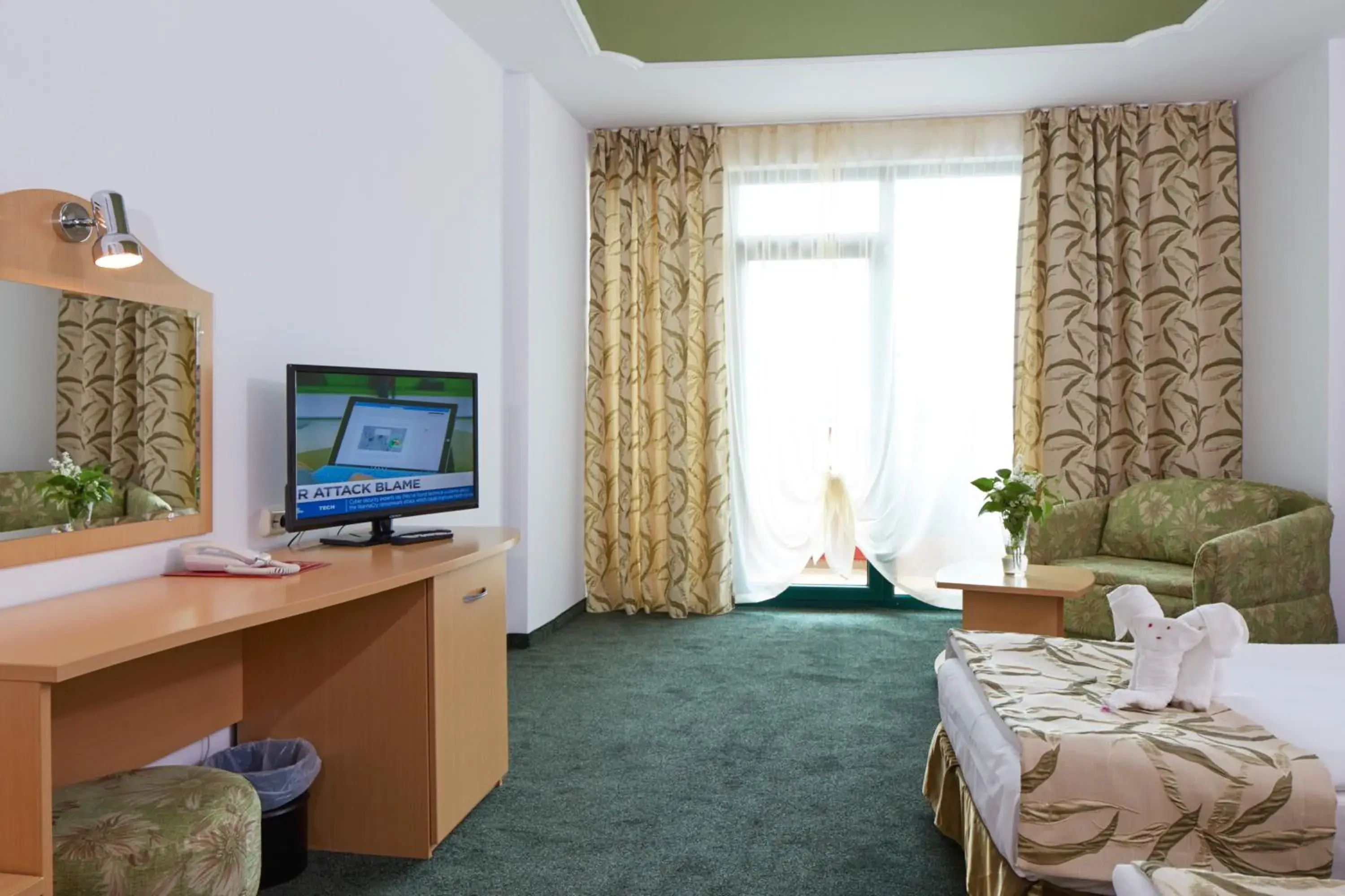 Twin Room with Balcony (2 Adults + 1 Child) in Mena Palace Hotel - All Inclusive Twin Room with Balcony (2 Adults + 1 Child) in Mena Palace Hotel - All Inclusive
