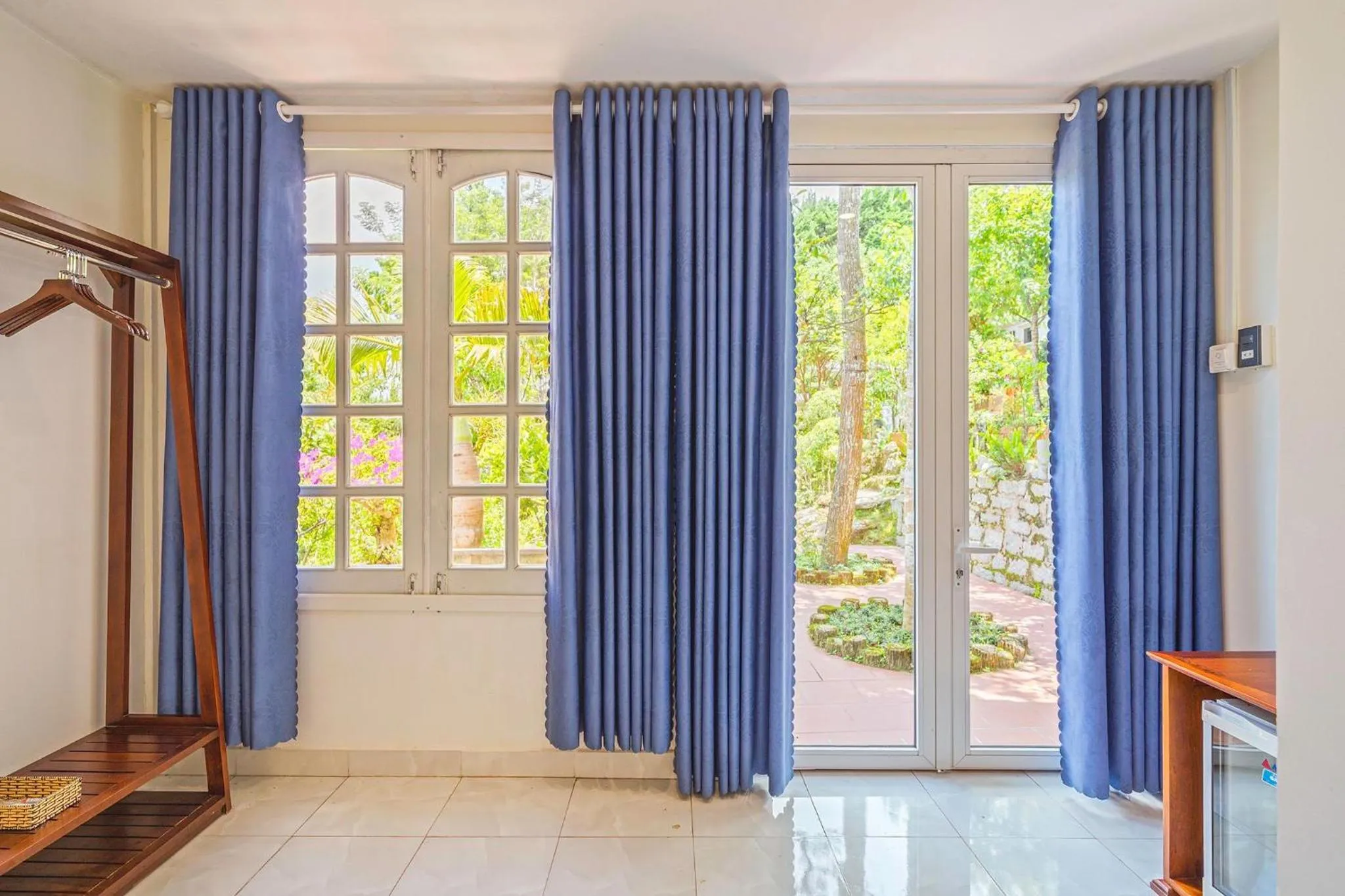 Garden in Dieu Thong Hotel