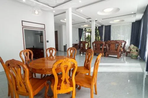 Living room in Dieu Thong Hotel