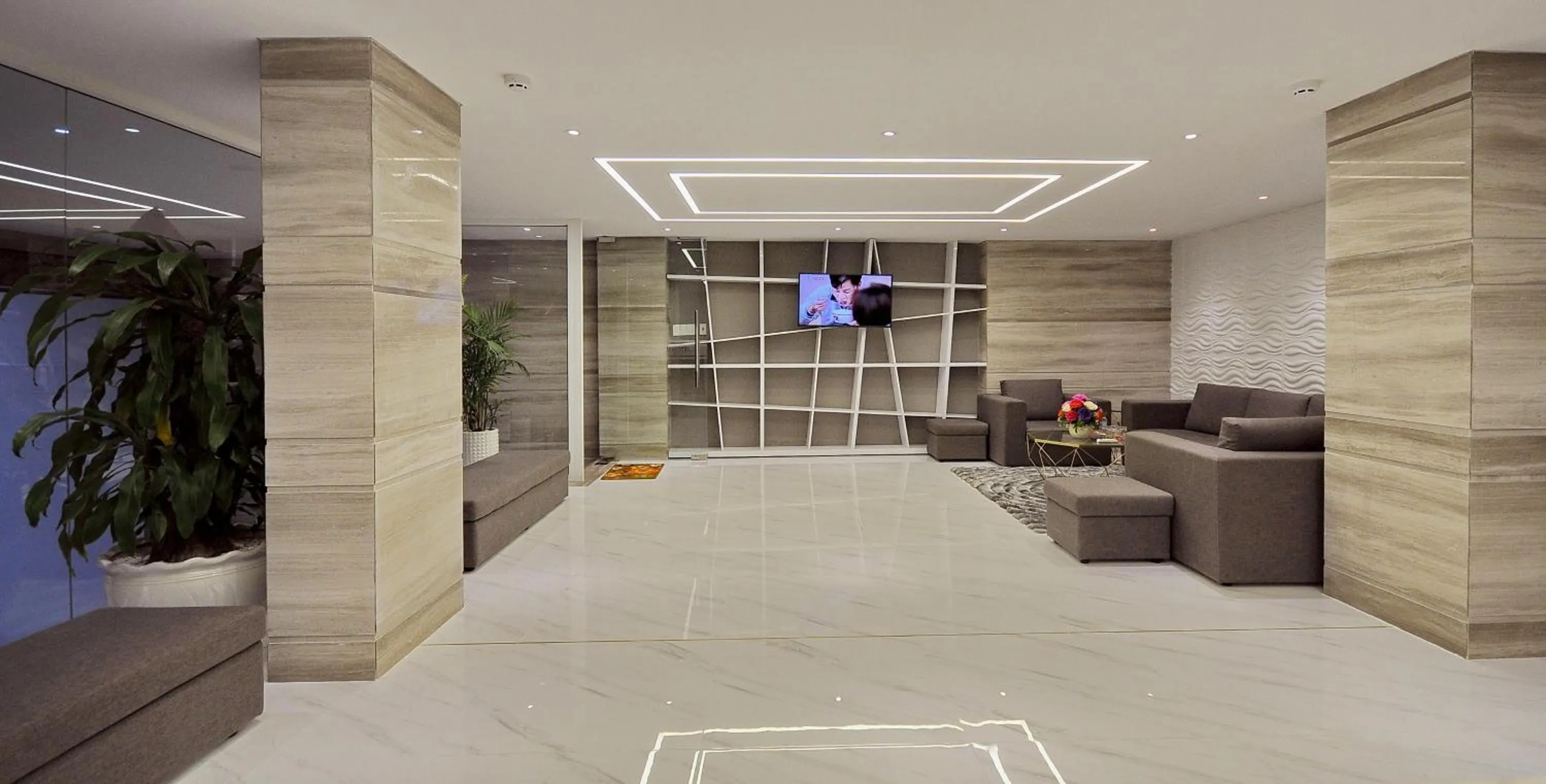 Lobby or reception in For You Hotel