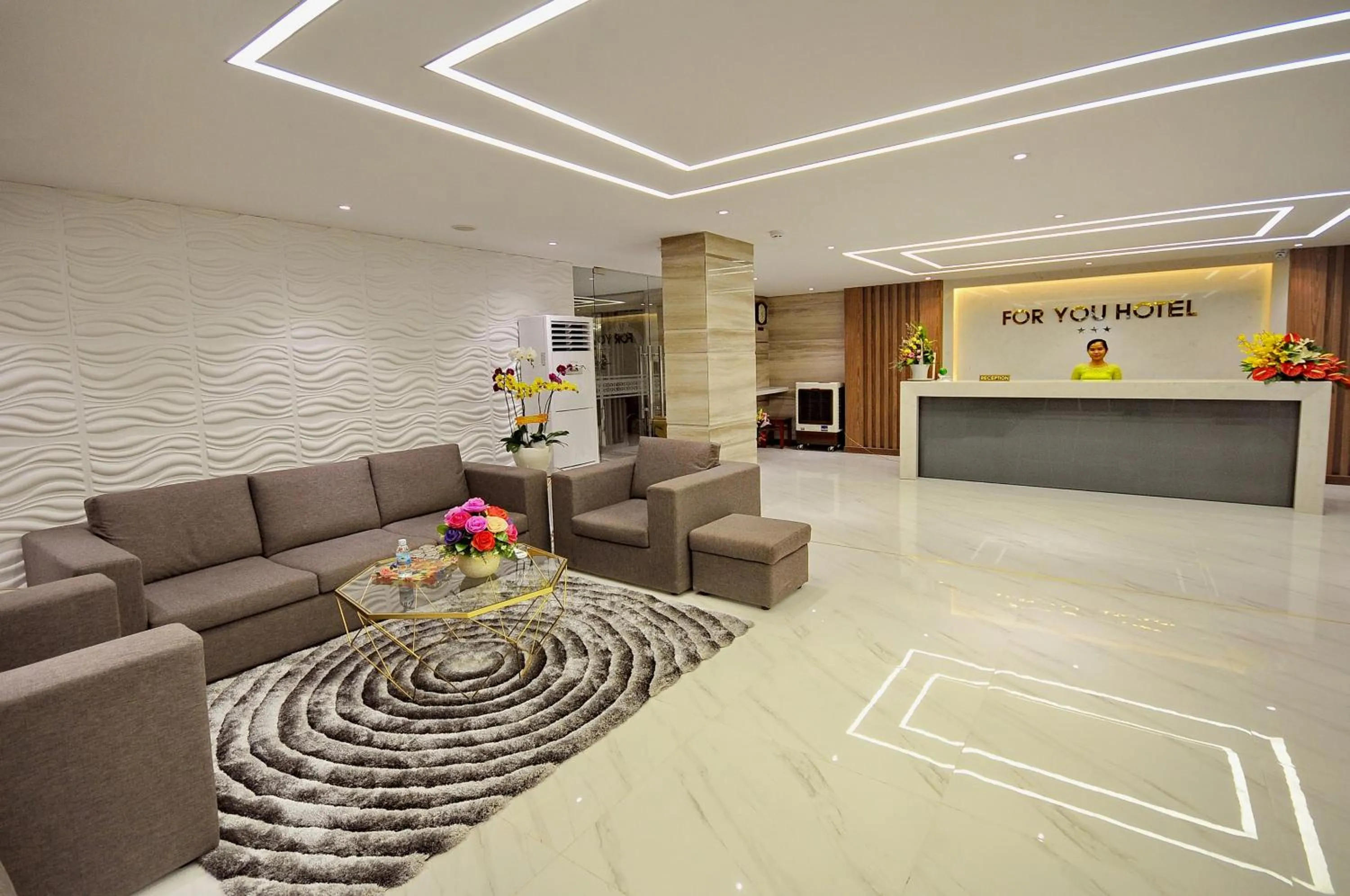 Lobby or reception in For You Hotel