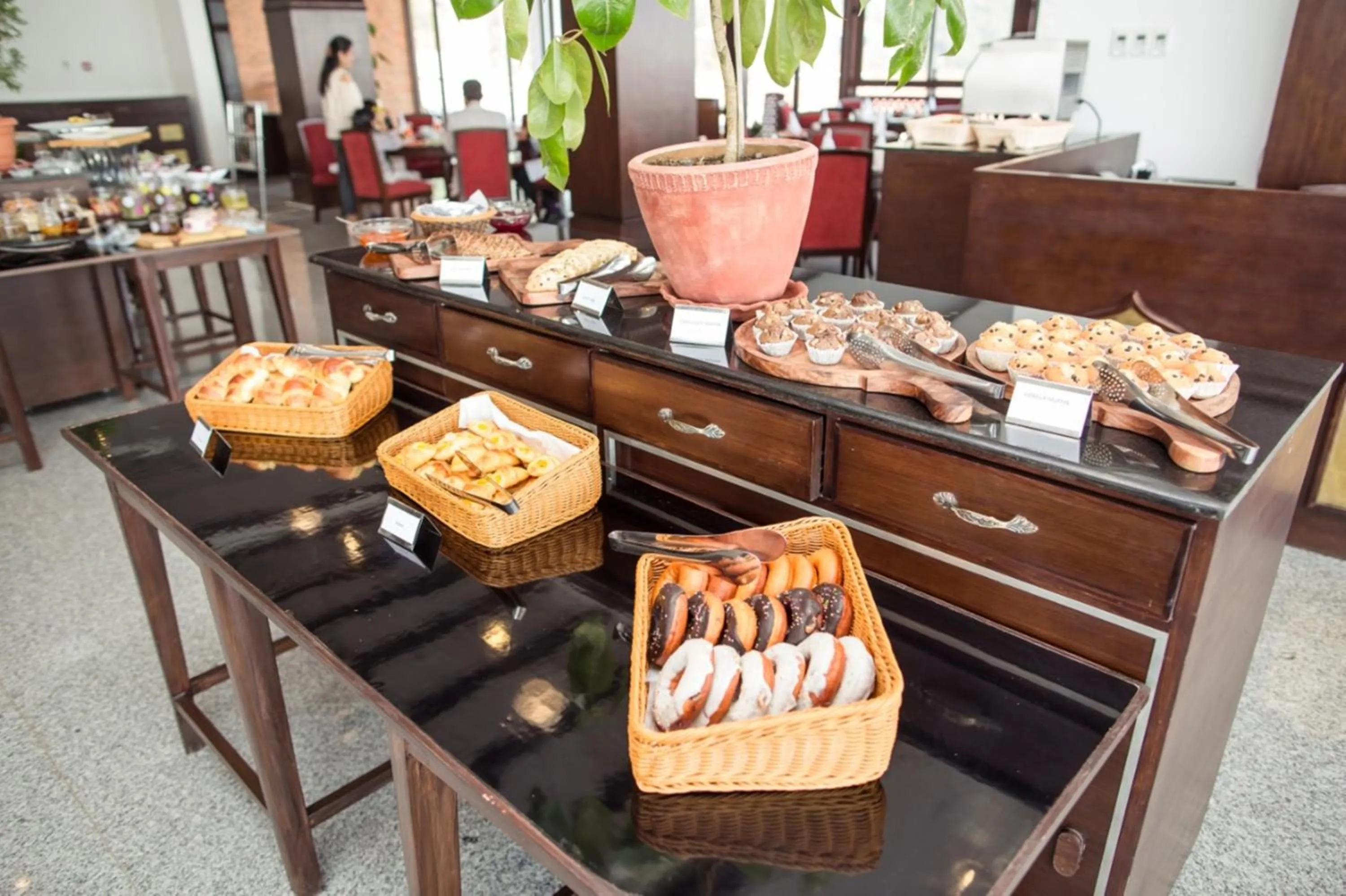 Buffet breakfast in Chandragiri Hills Resort Kathmandu-Luxury in the Clouds