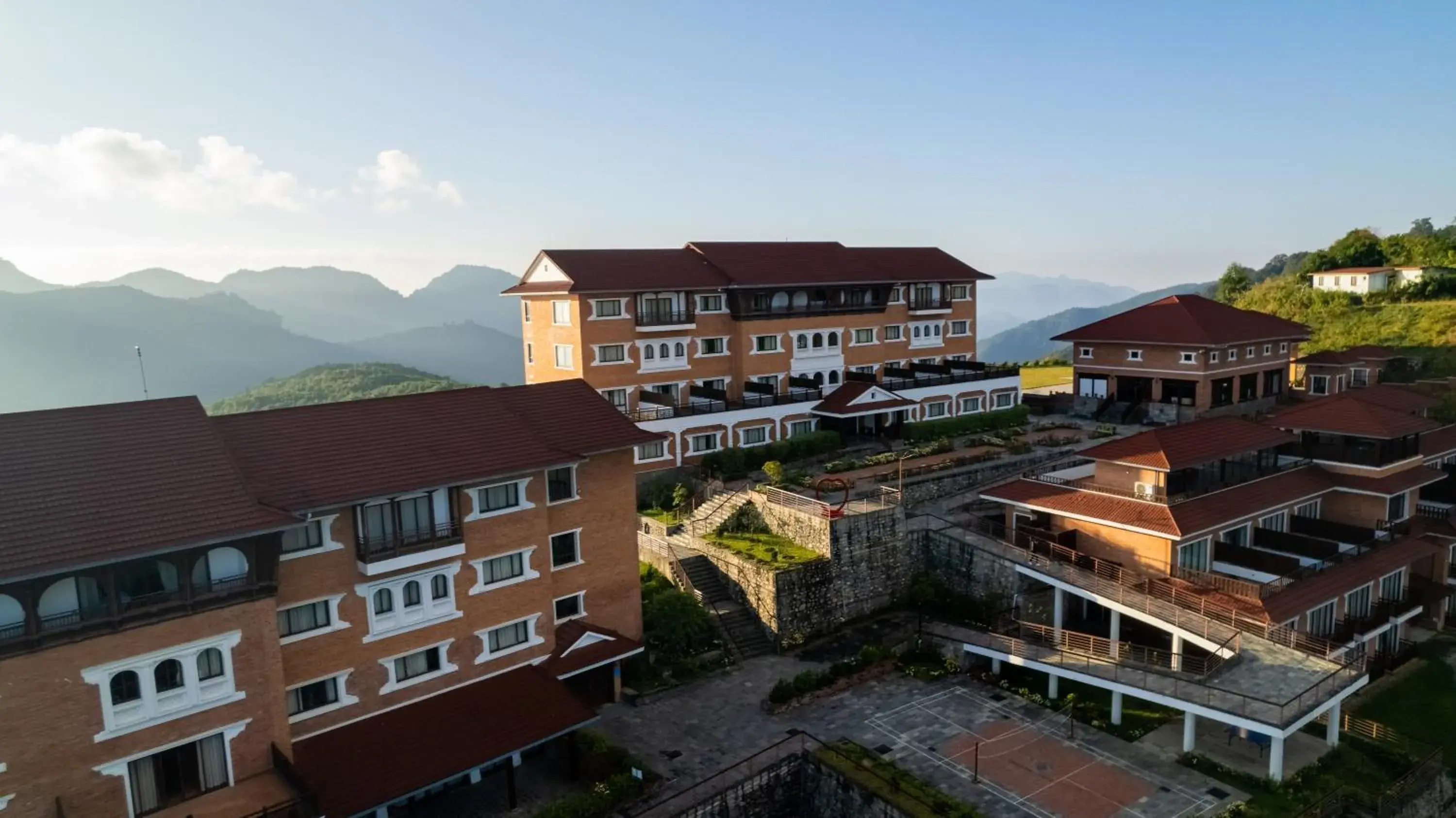 Property building in Chandragiri Hills Resort Kathmandu-Luxury in the Clouds Property building in Chandragiri Hills Resort Kathmandu-Luxury in the Clouds