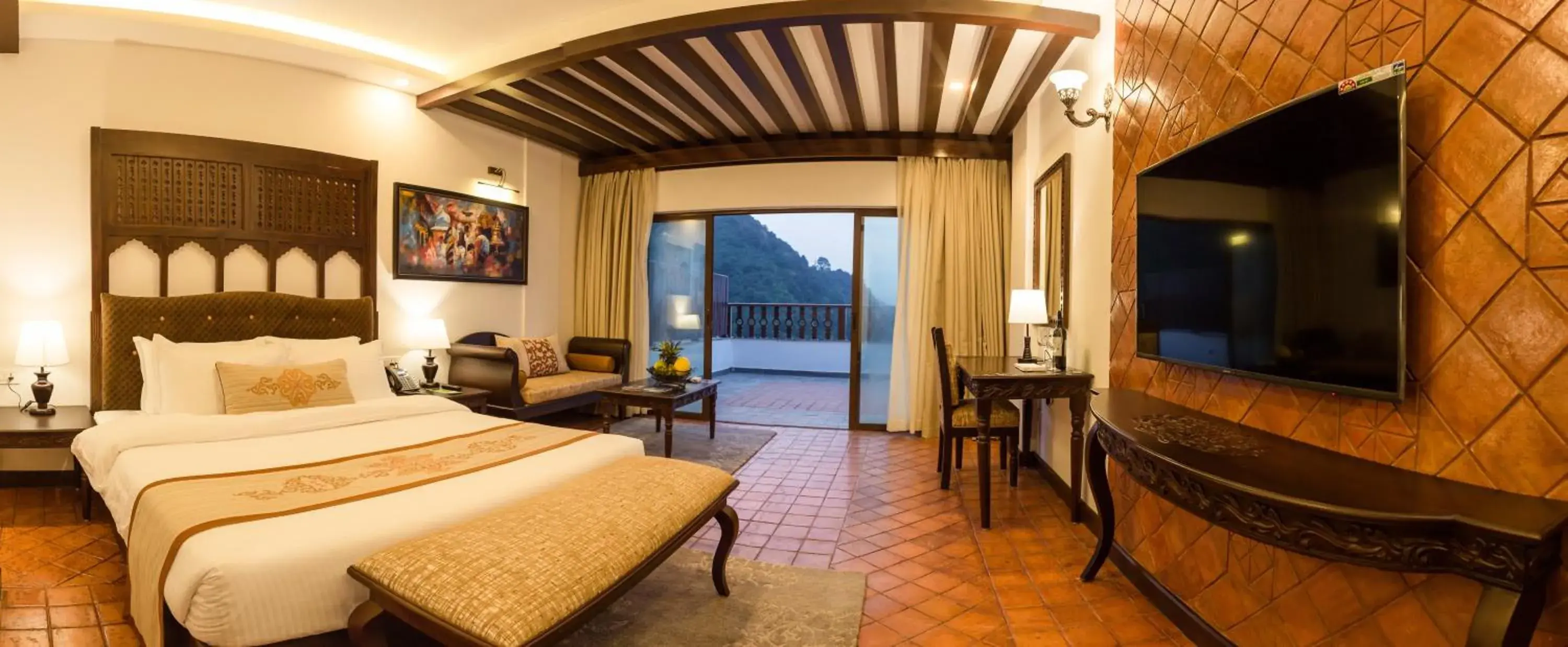 Bedroom, Bed in Chandragiri Hills Resort Kathmandu-Luxury in the Clouds Bedroom, Bed in Chandragiri Hills Resort Kathmandu-Luxury in the Clouds